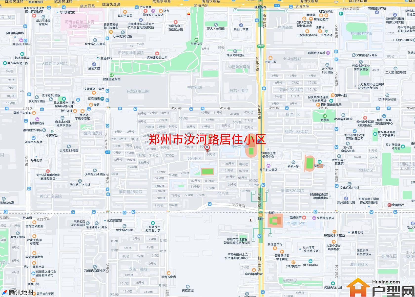汝河路居住小区小区 - 户型网