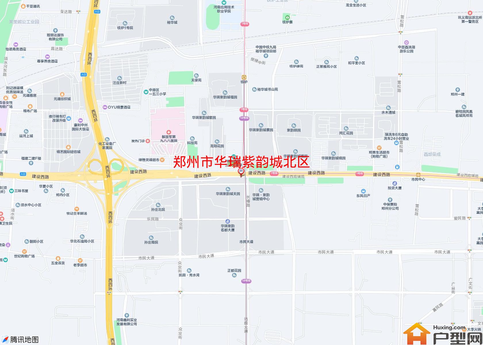 华瑞紫韵城北区小区 - 户型网