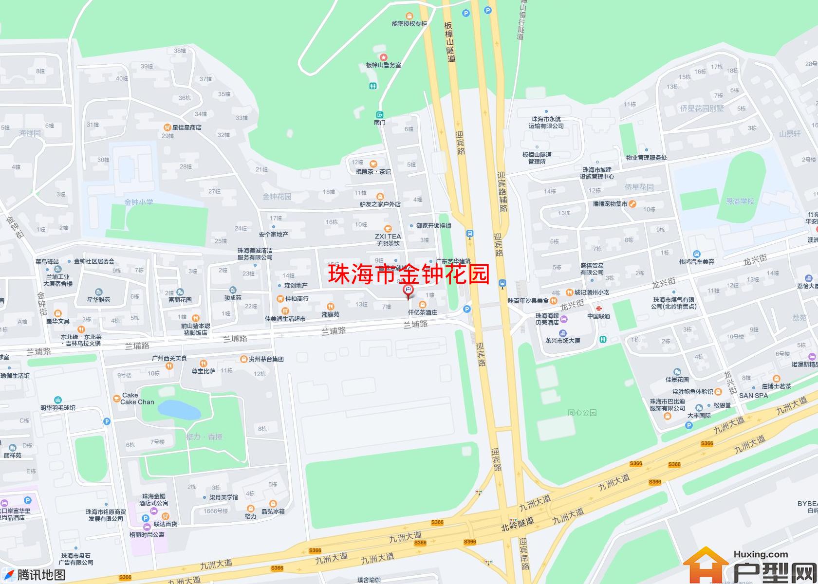 金钟花园小区 - 户型网