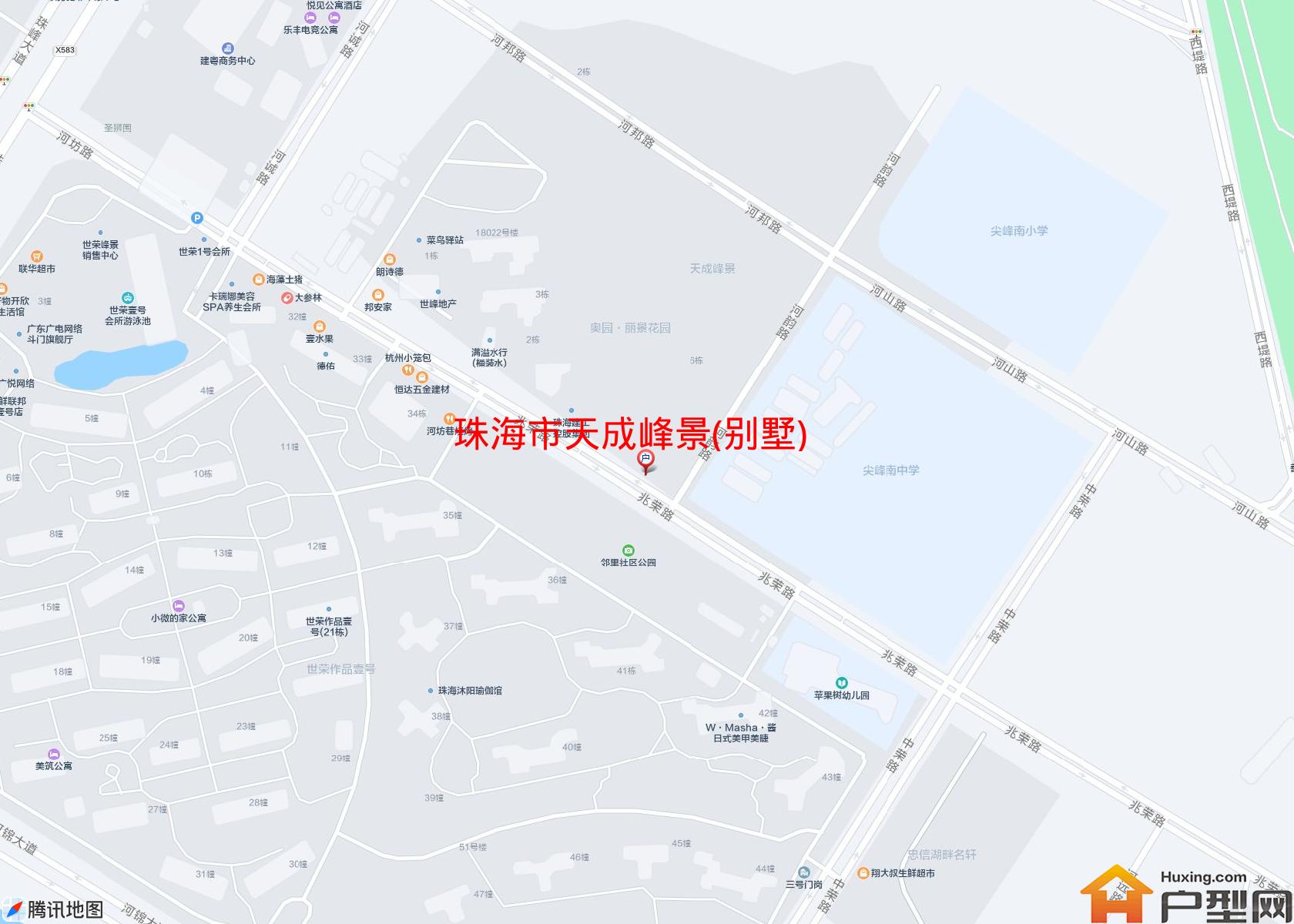 天成峰景(别墅)小区 - 户型网