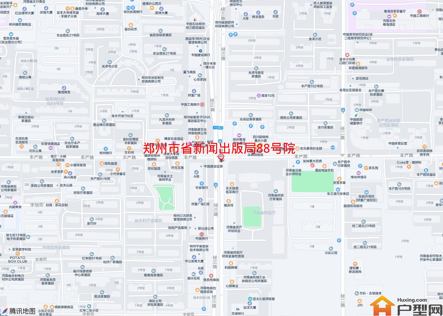 省新闻出版局88号院小区 - 户型网
