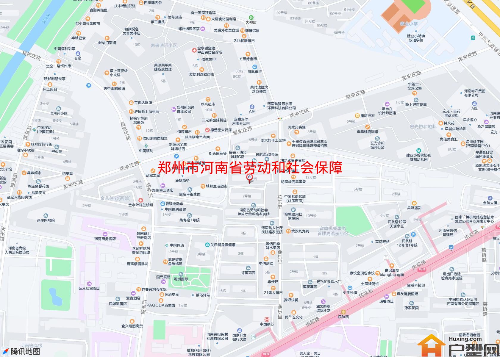 河南省劳动和社会保障厅燕乐路家属院小区 - 户型网