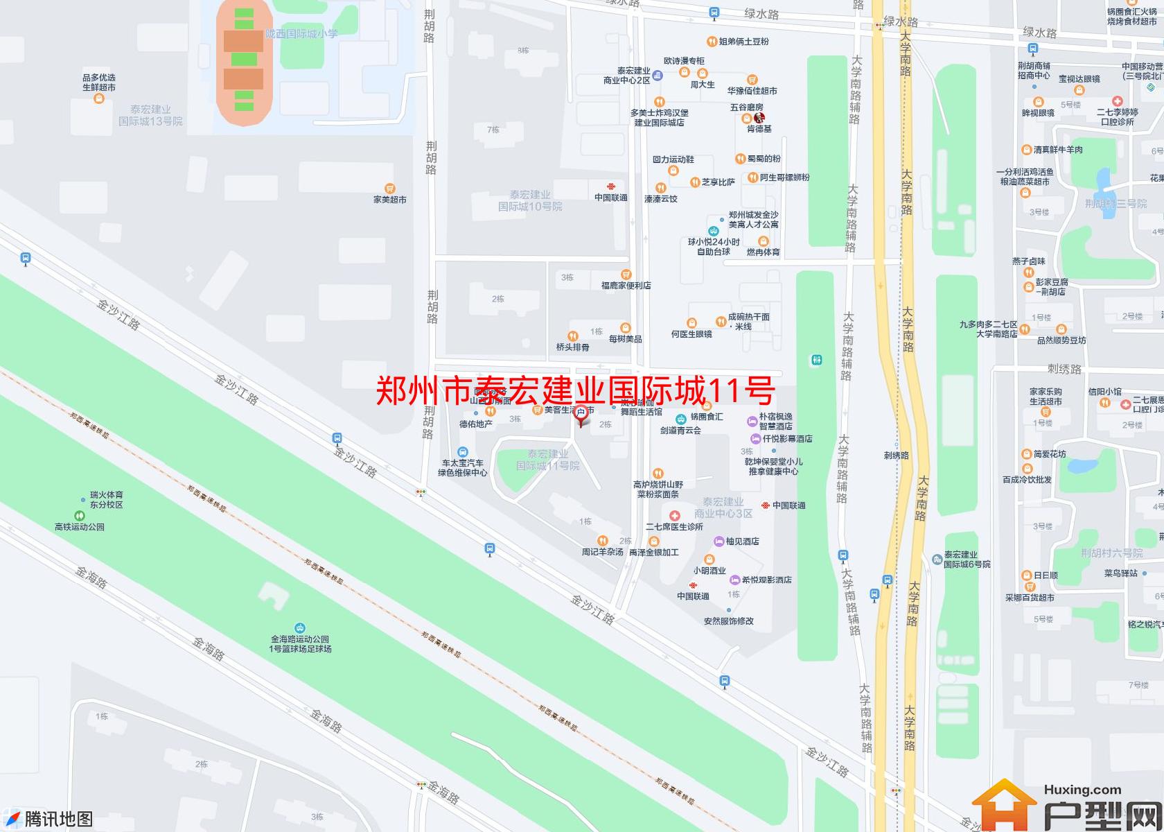 泰宏建业国际城11号院小区 - 户型网