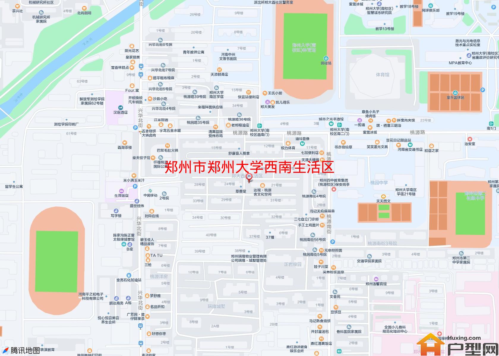 郑州大学西南生活区小区 - 户型网