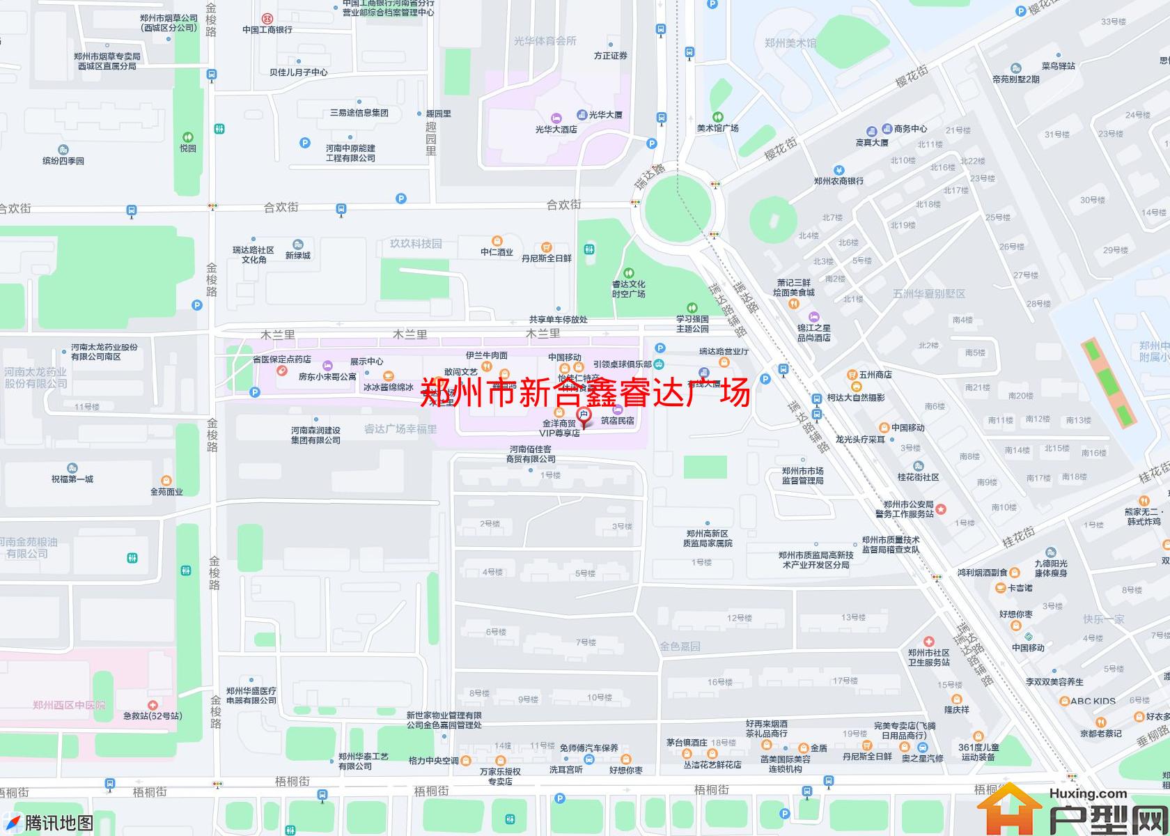 新合鑫睿达广场小区 - 户型网