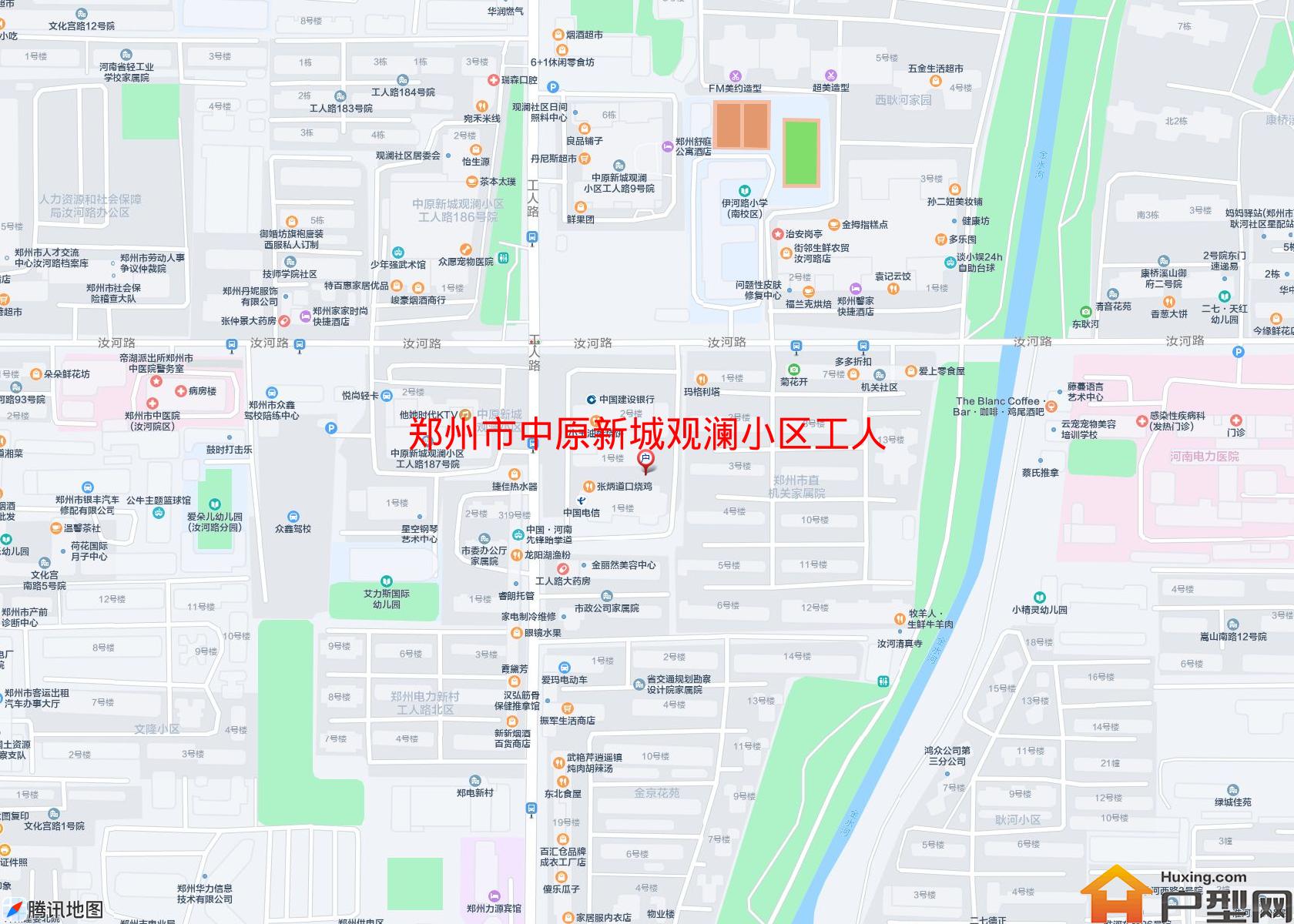 中原新城观澜小区工人路7号院小区 - 户型网