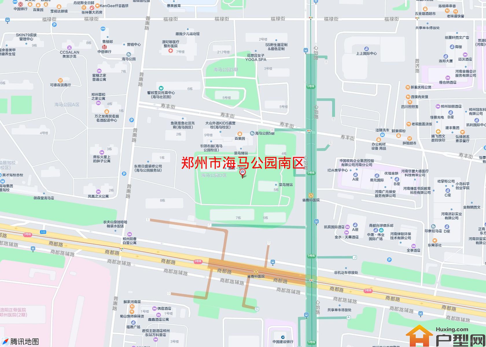 海马公园南区小区 - 户型网