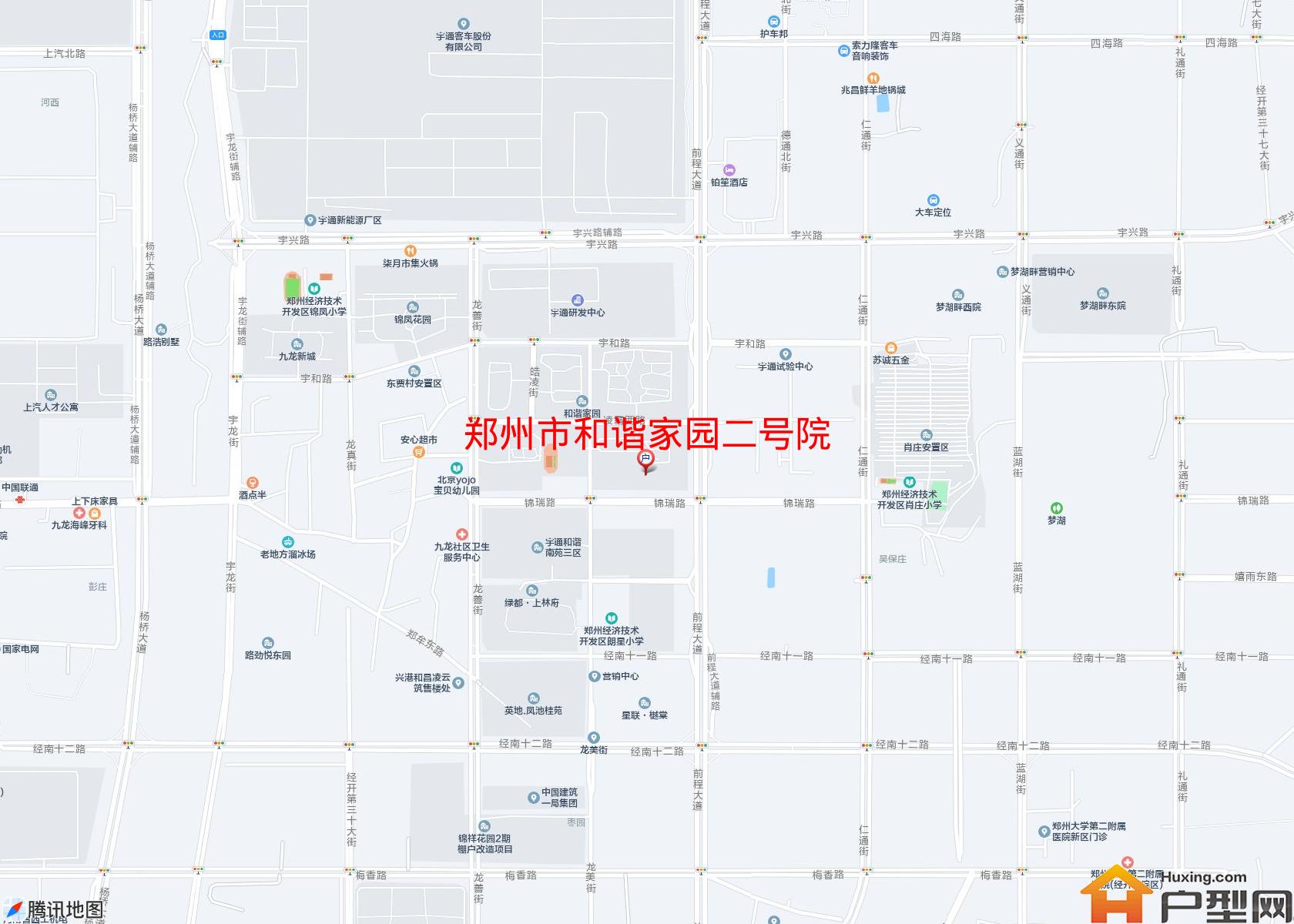 和谐家园二号院小区 - 户型网