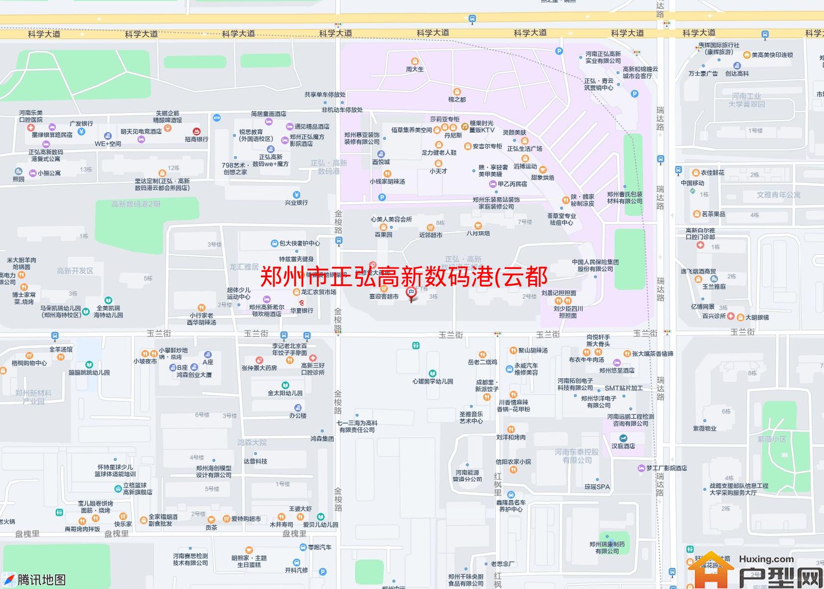 正弘高新数码港(云都会)小区 - 户型网