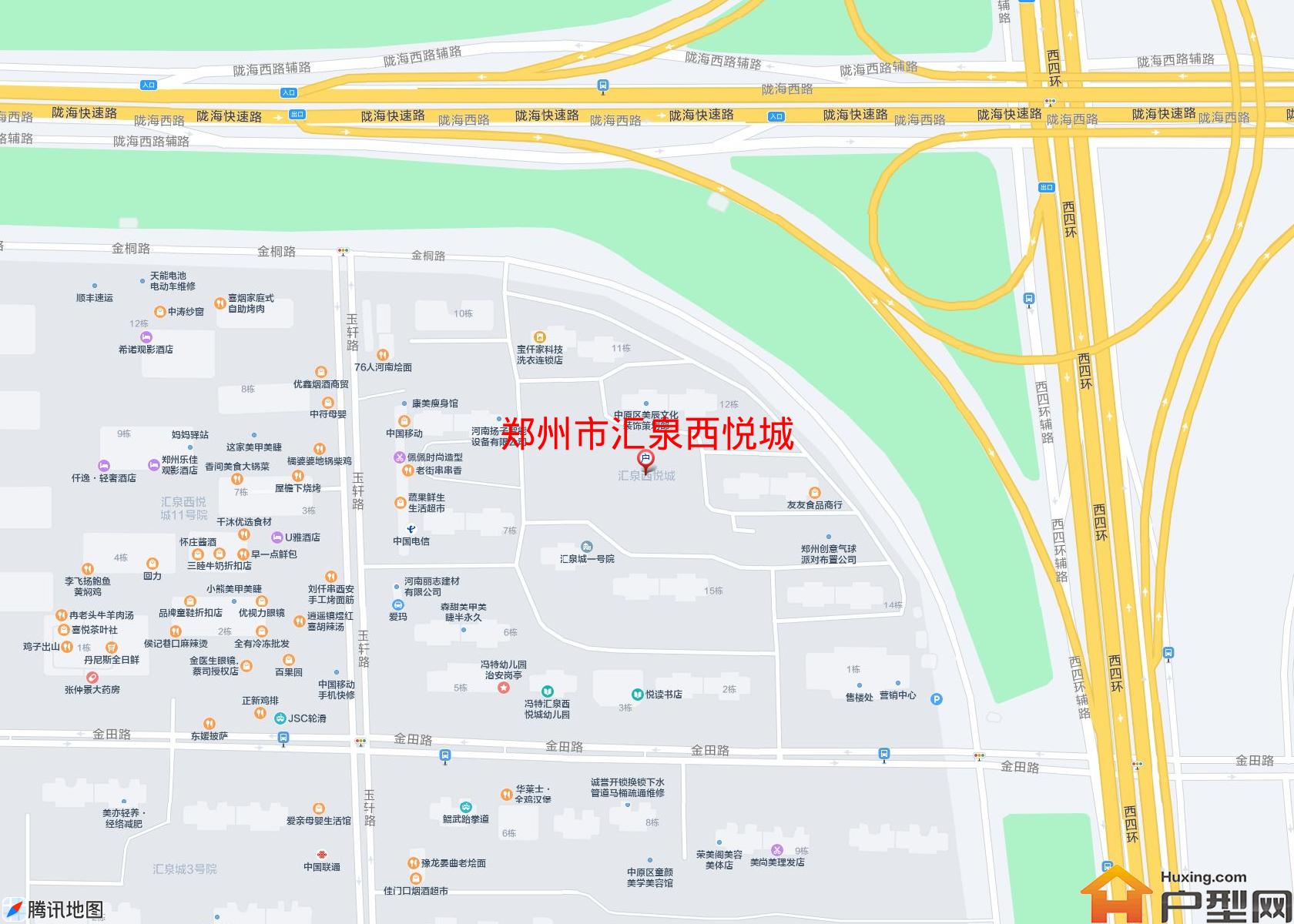 汇泉西悦城小区 - 户型网