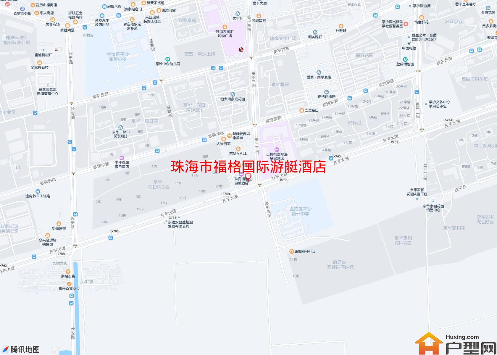 福格国际游艇酒店小区 - 户型网