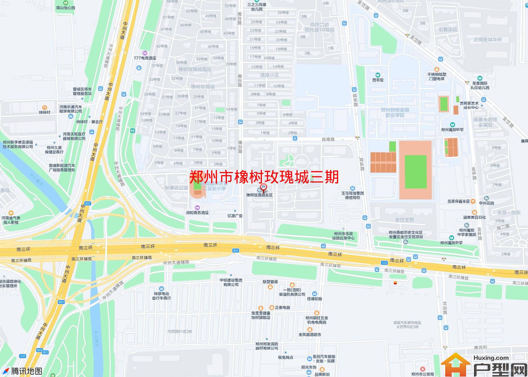 橡树玫瑰城三期小区 - 户型网