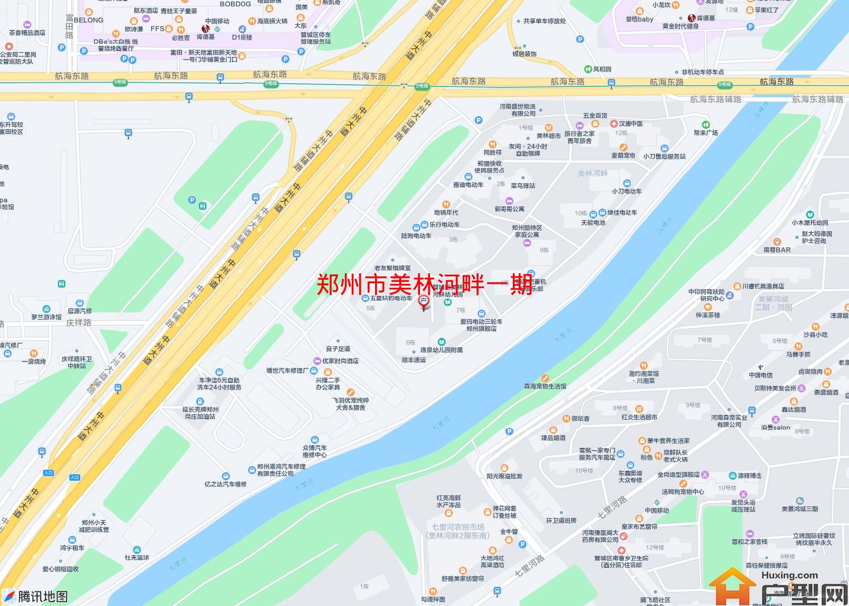 美林河畔一期小区 - 户型网