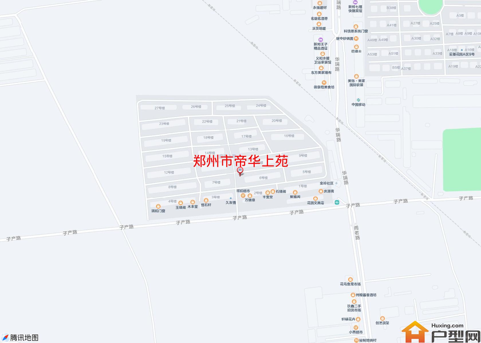 帝华上苑小区 - 户型网
