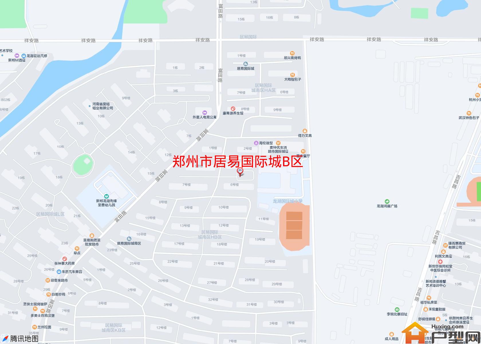 居易国际城B区小区 - 户型网