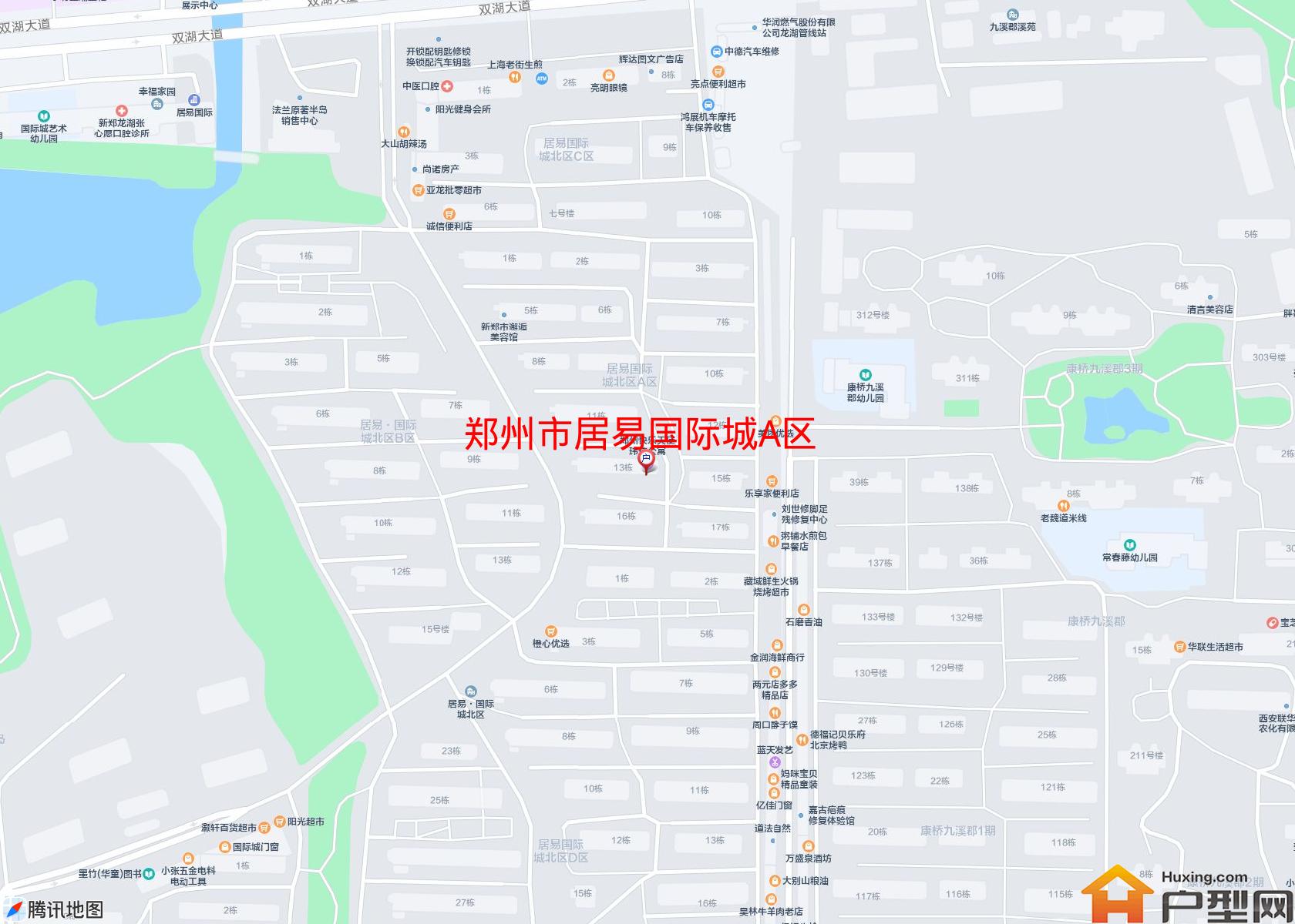 居易国际城A区小区 - 户型网
