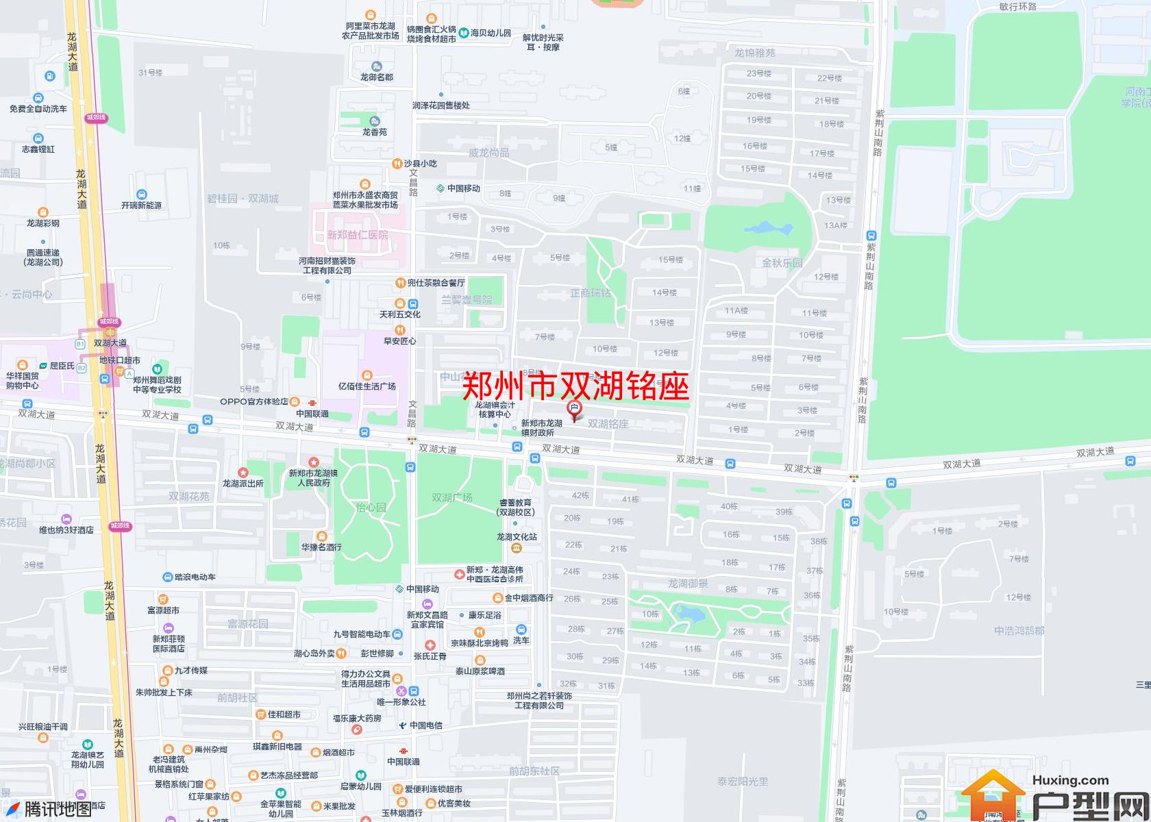 双湖铭座小区 - 户型网