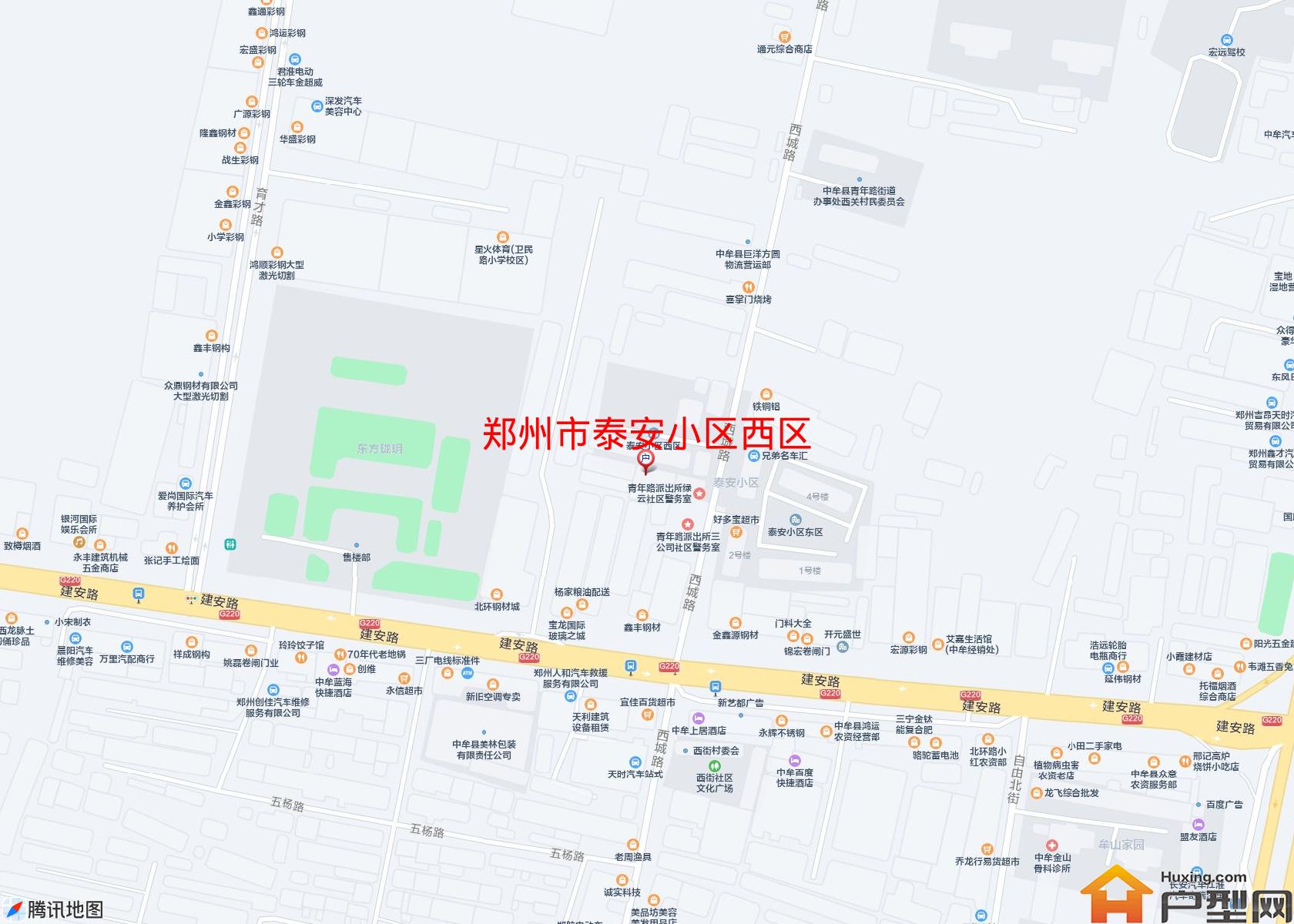 泰安小区西区小区 - 户型网
