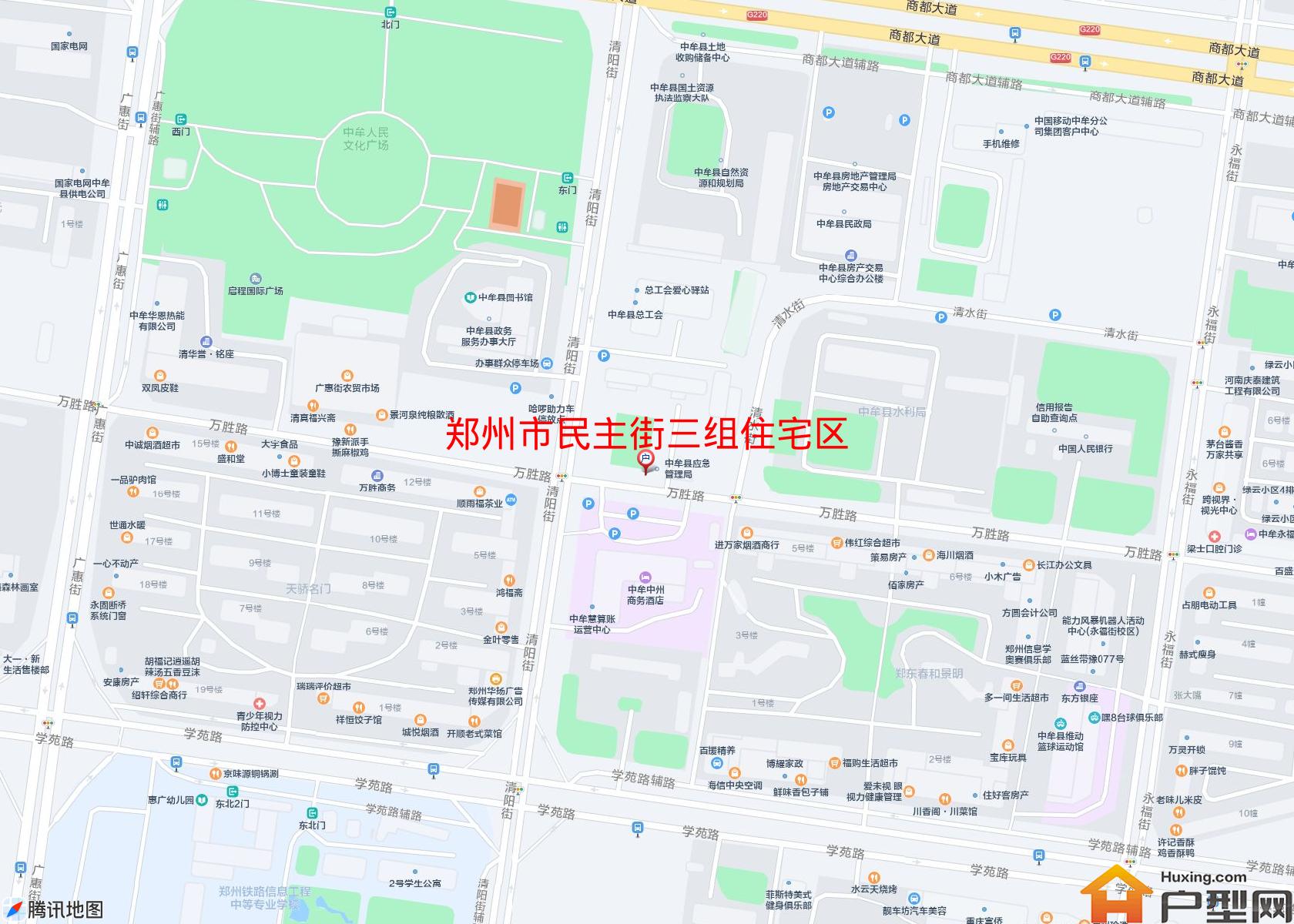 民主街三组住宅区小区 - 户型网