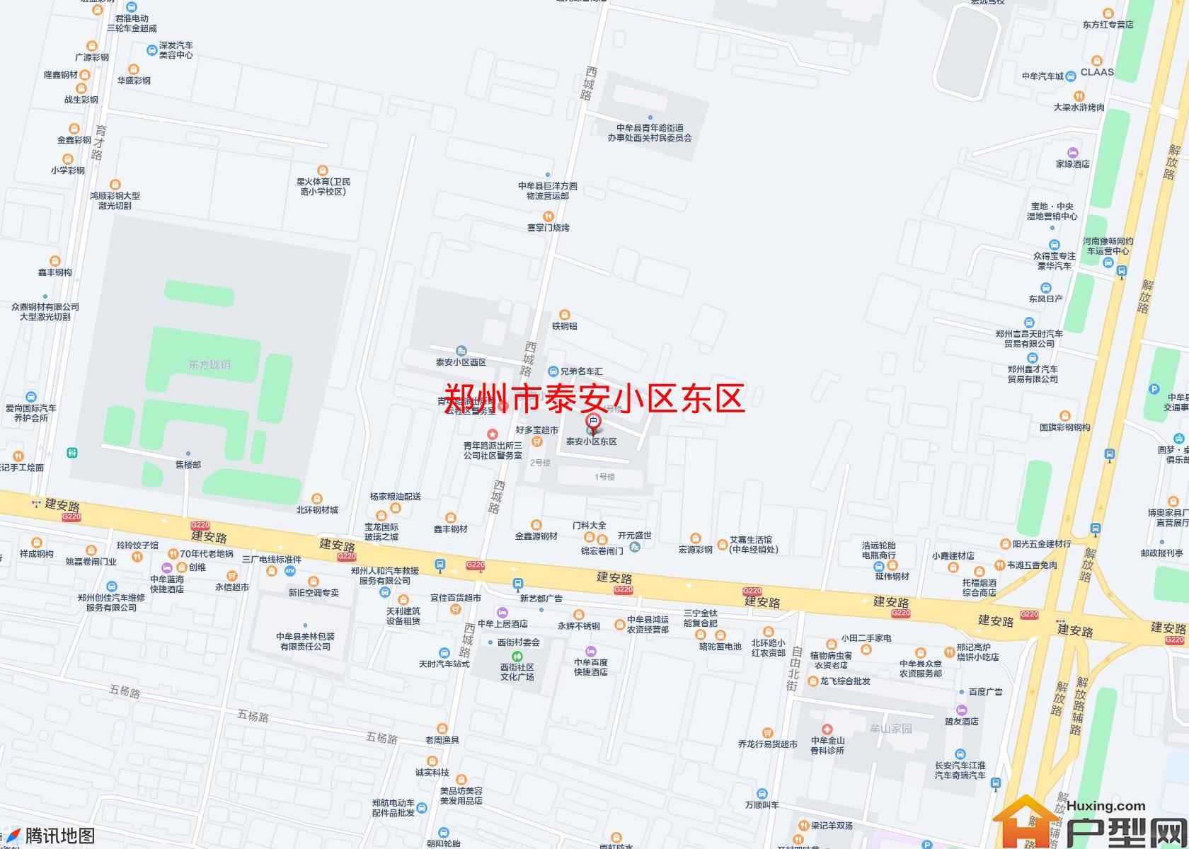 泰安小区东区小区 - 户型网