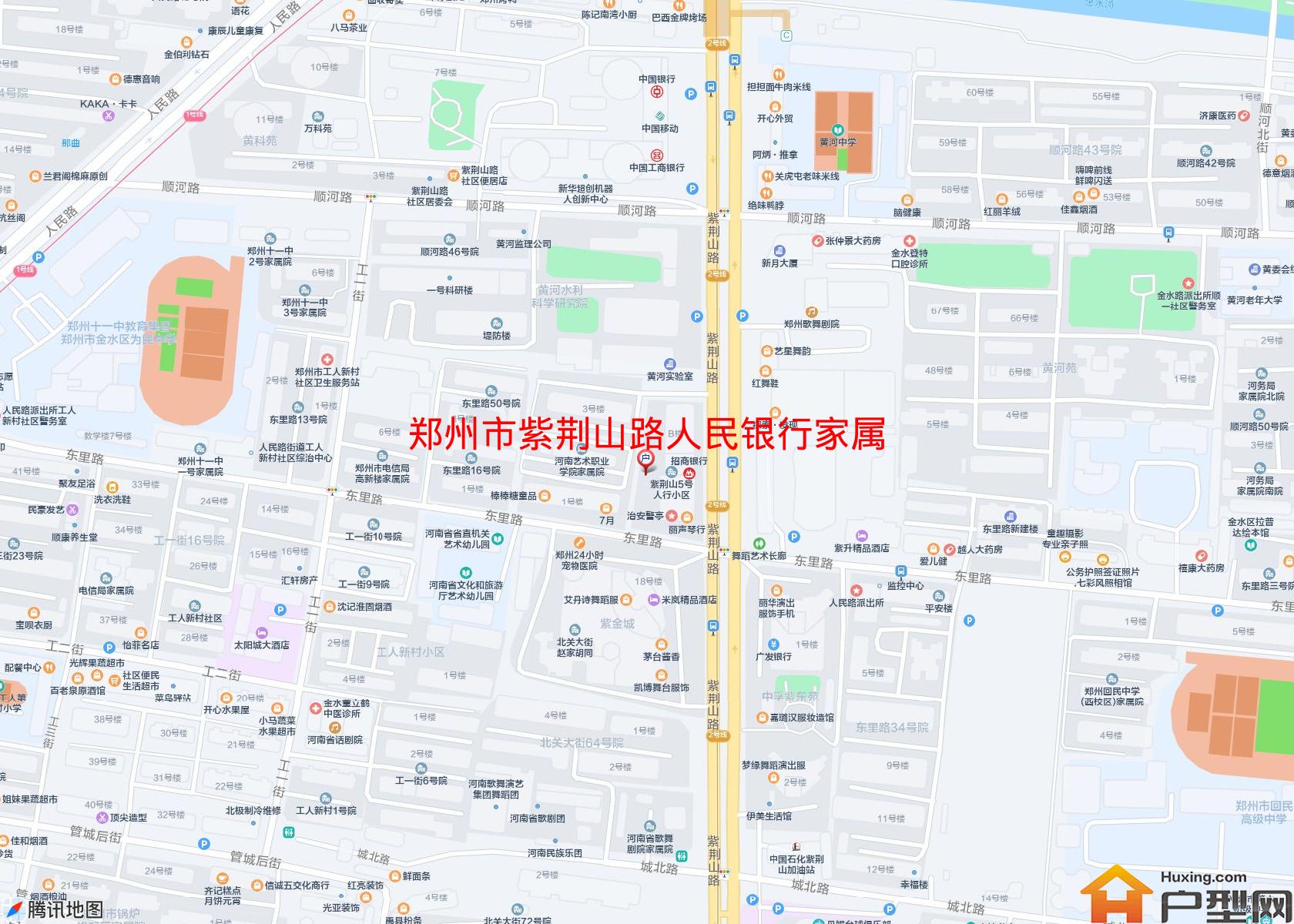 紫荆山路人民银行家属院小区 - 户型网