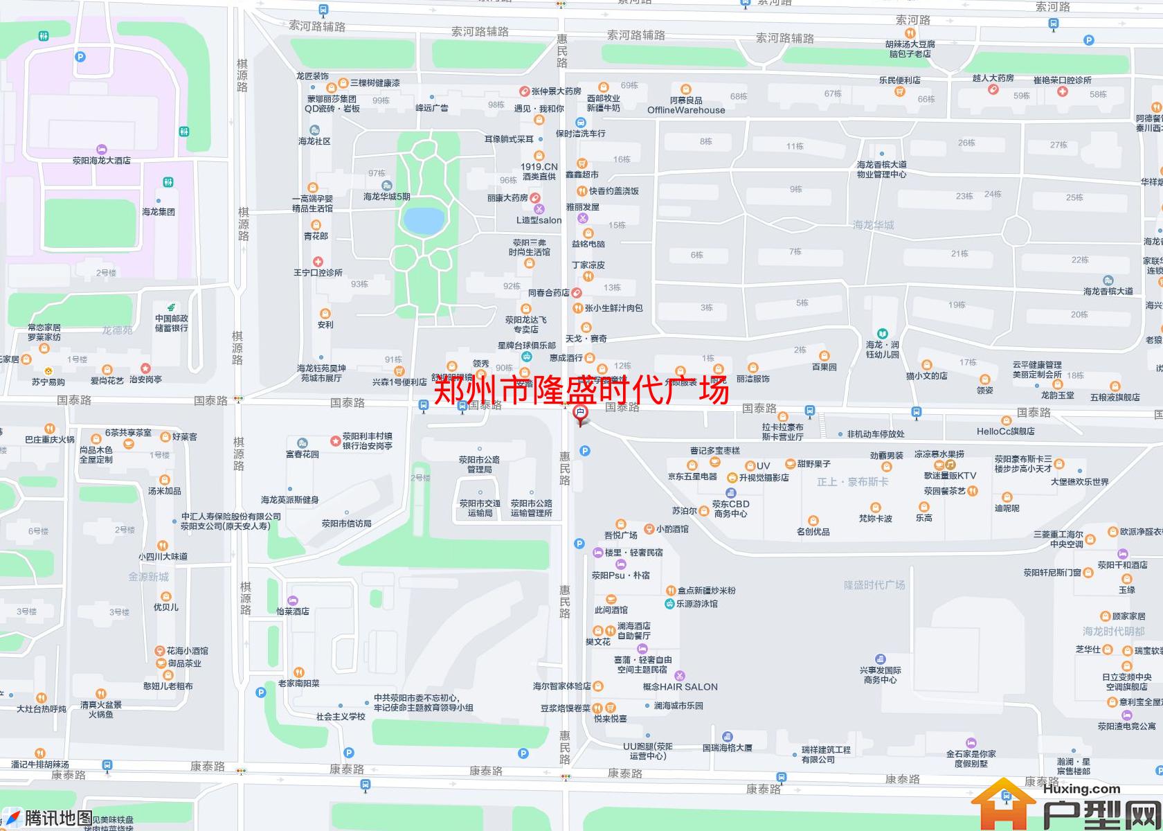 隆盛时代广场小区 - 户型网