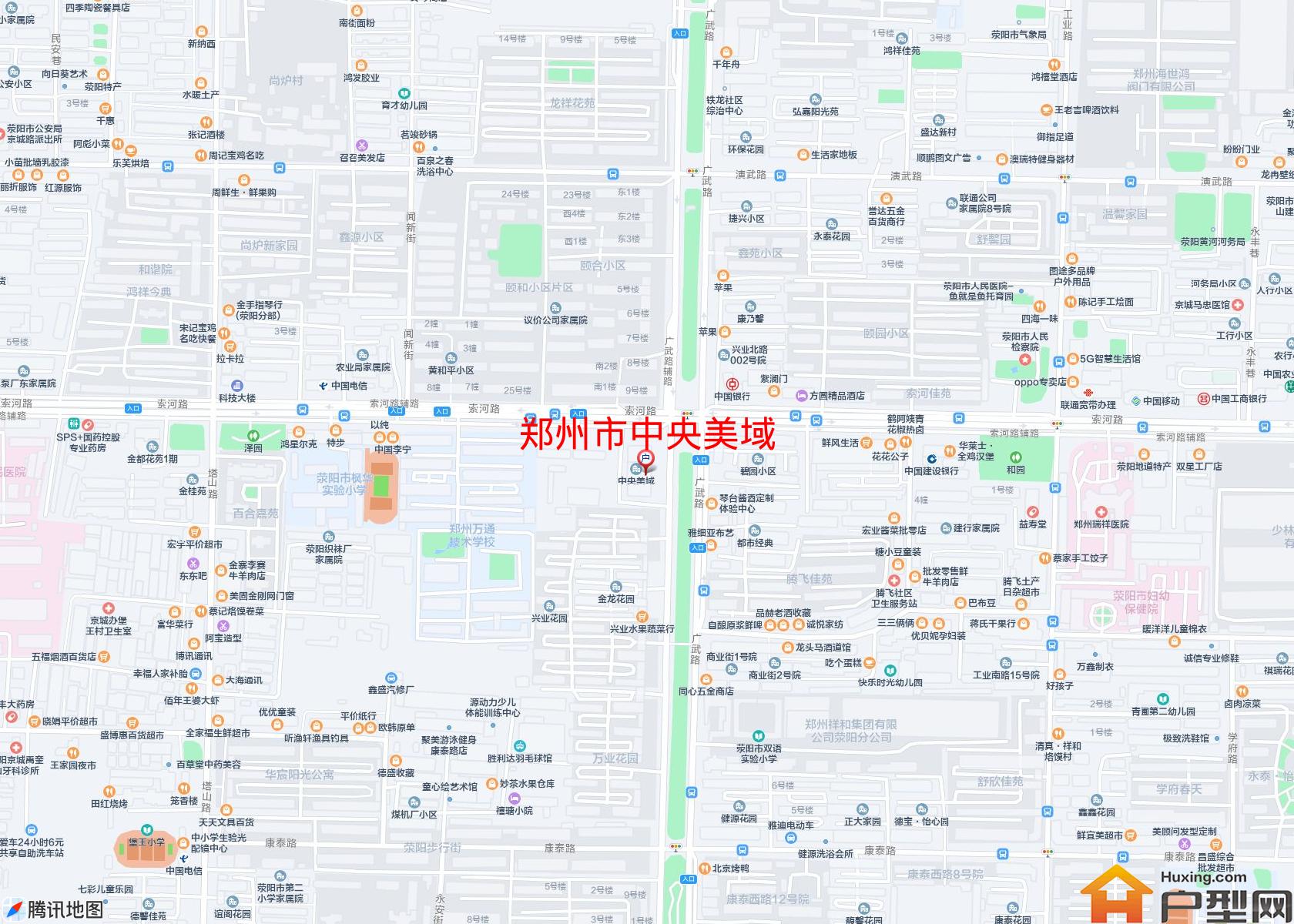 中央美域小区 - 户型网