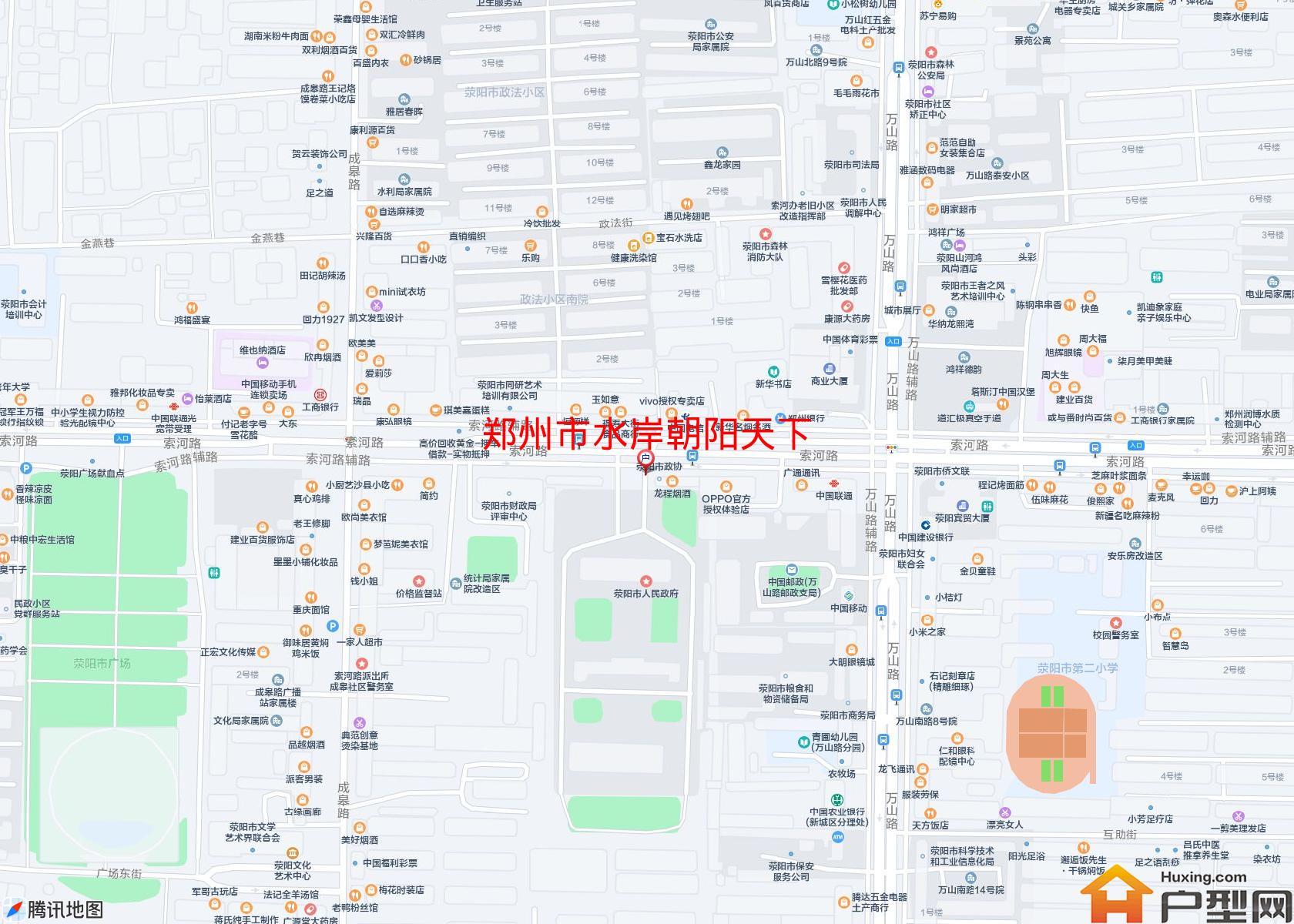 水岸朝阳天下小区 - 户型网