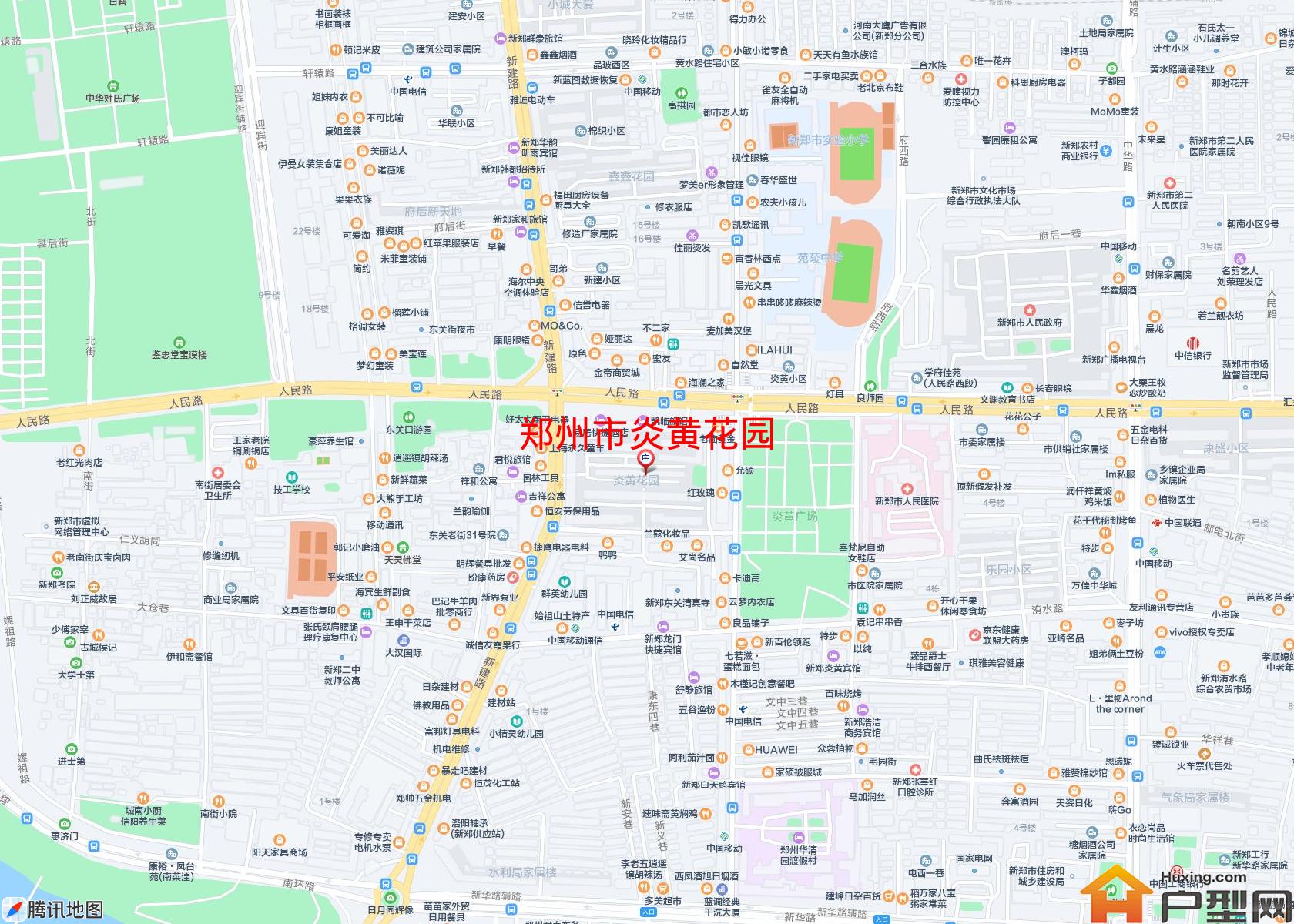 炎黄花园小区 - 户型网