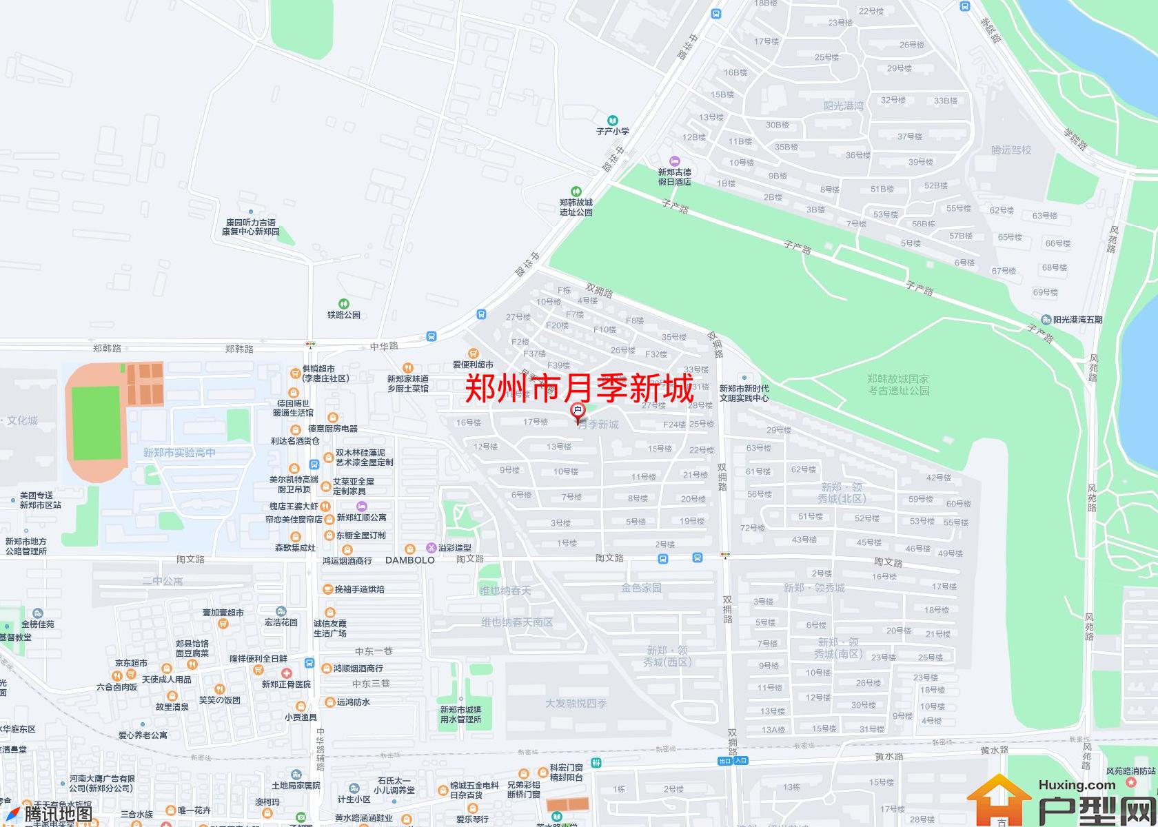 月季新城小区 - 户型网