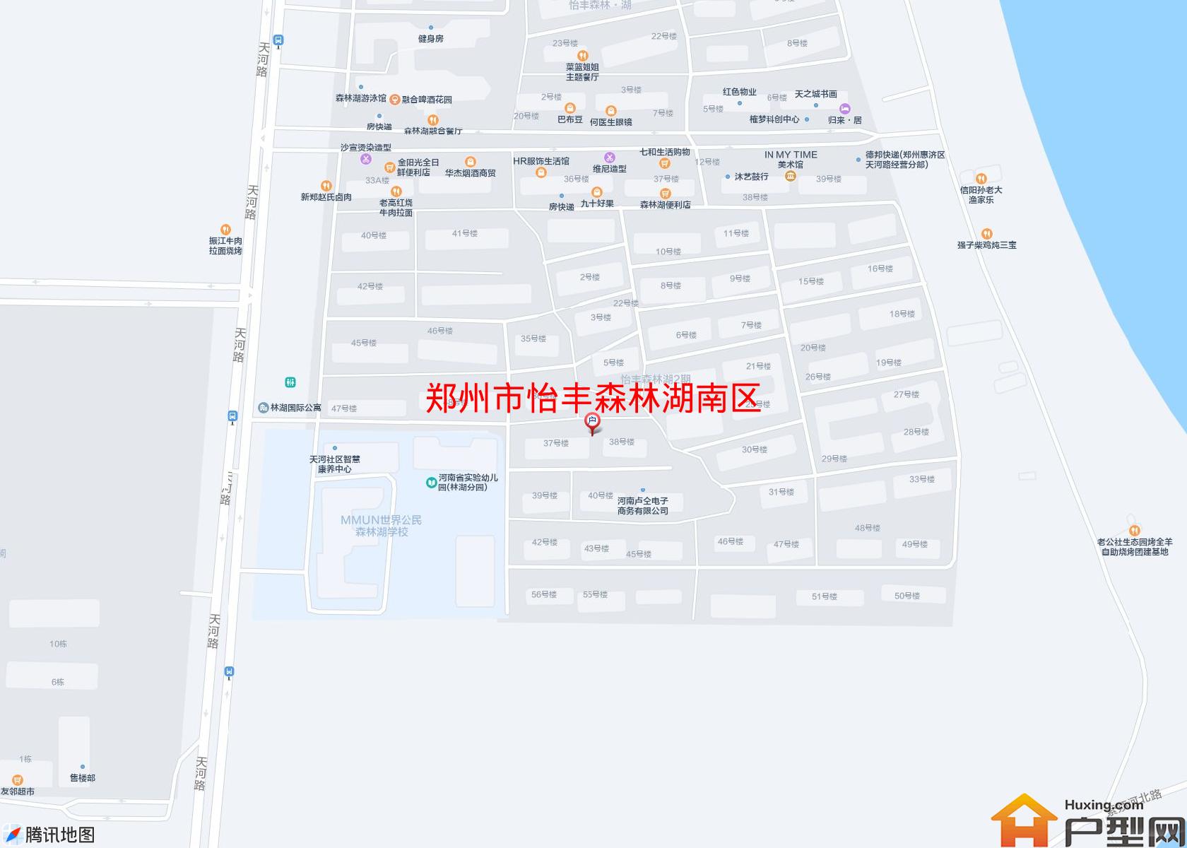 怡丰森林湖南区小区 - 户型网