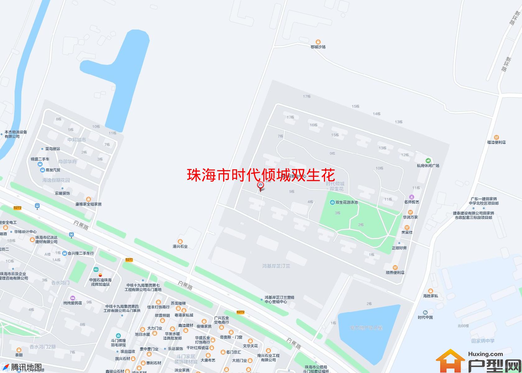 时代倾城双生花小区 - 户型网
