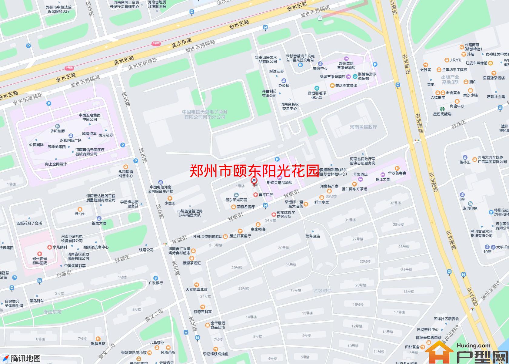 颐东阳光花园小区 - 户型网