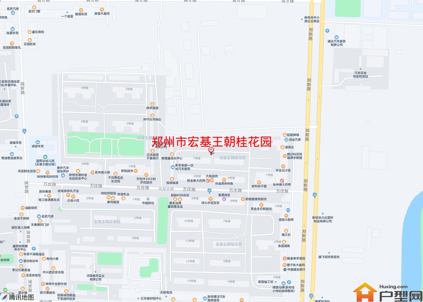 宏基王朝桂花园小区 - 户型网