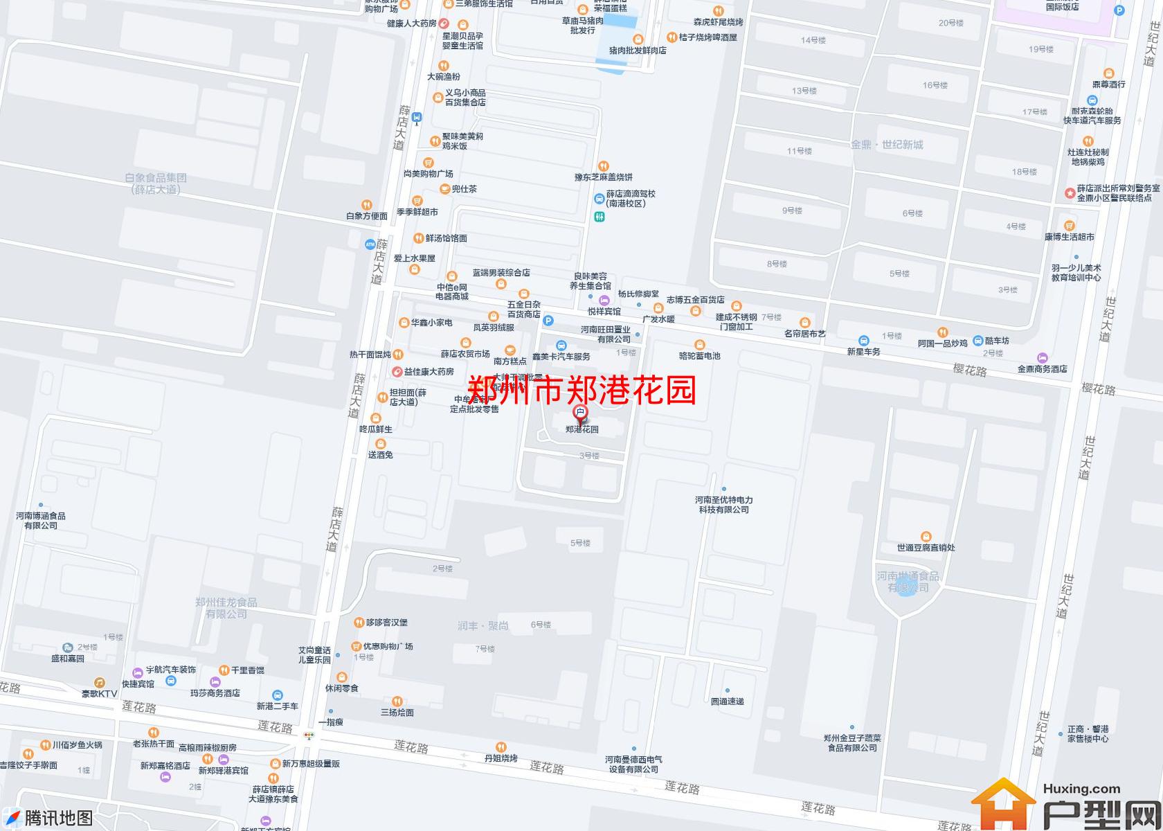 郑港花园小区 - 户型网