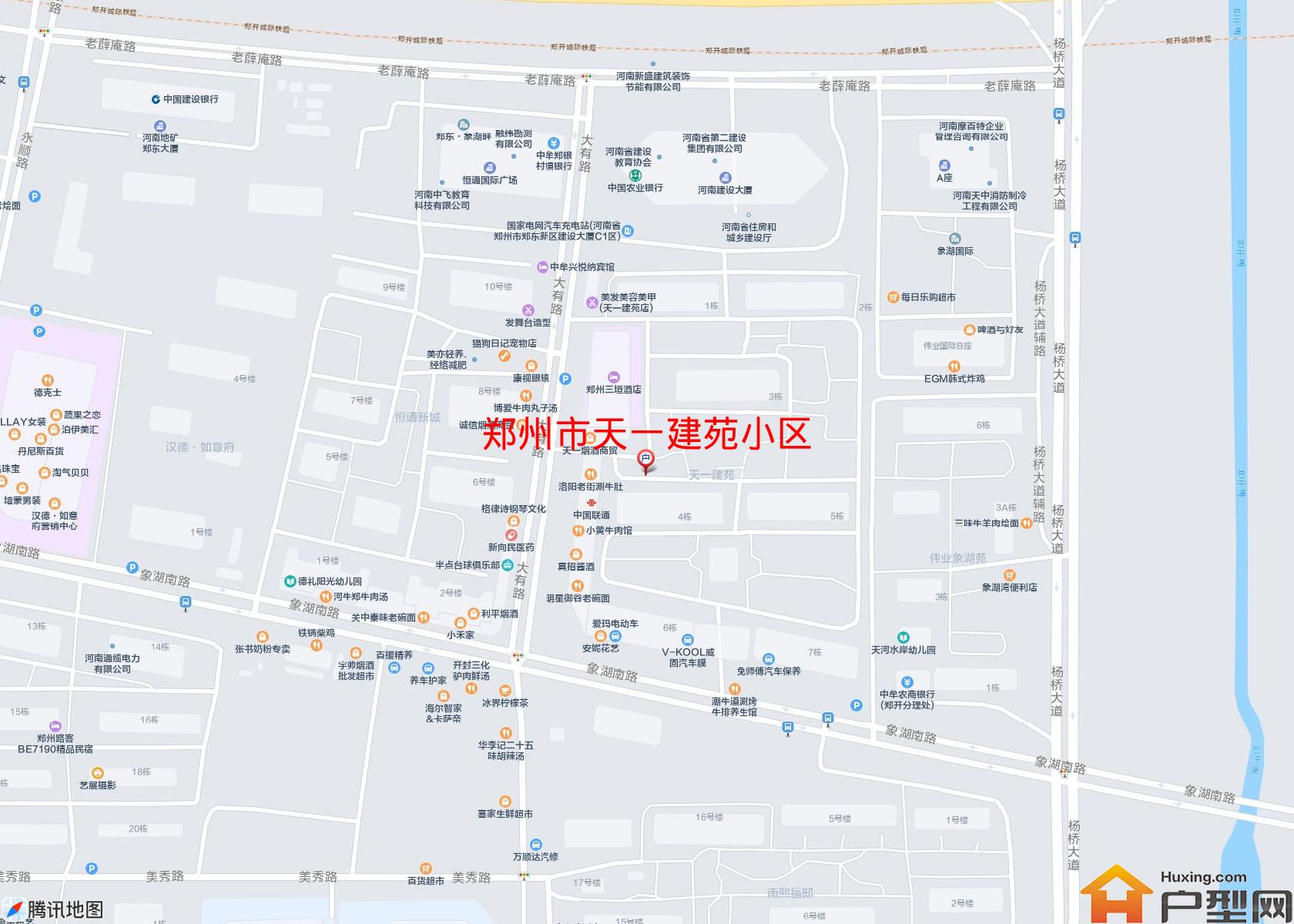 天一建苑小区小区 - 户型网