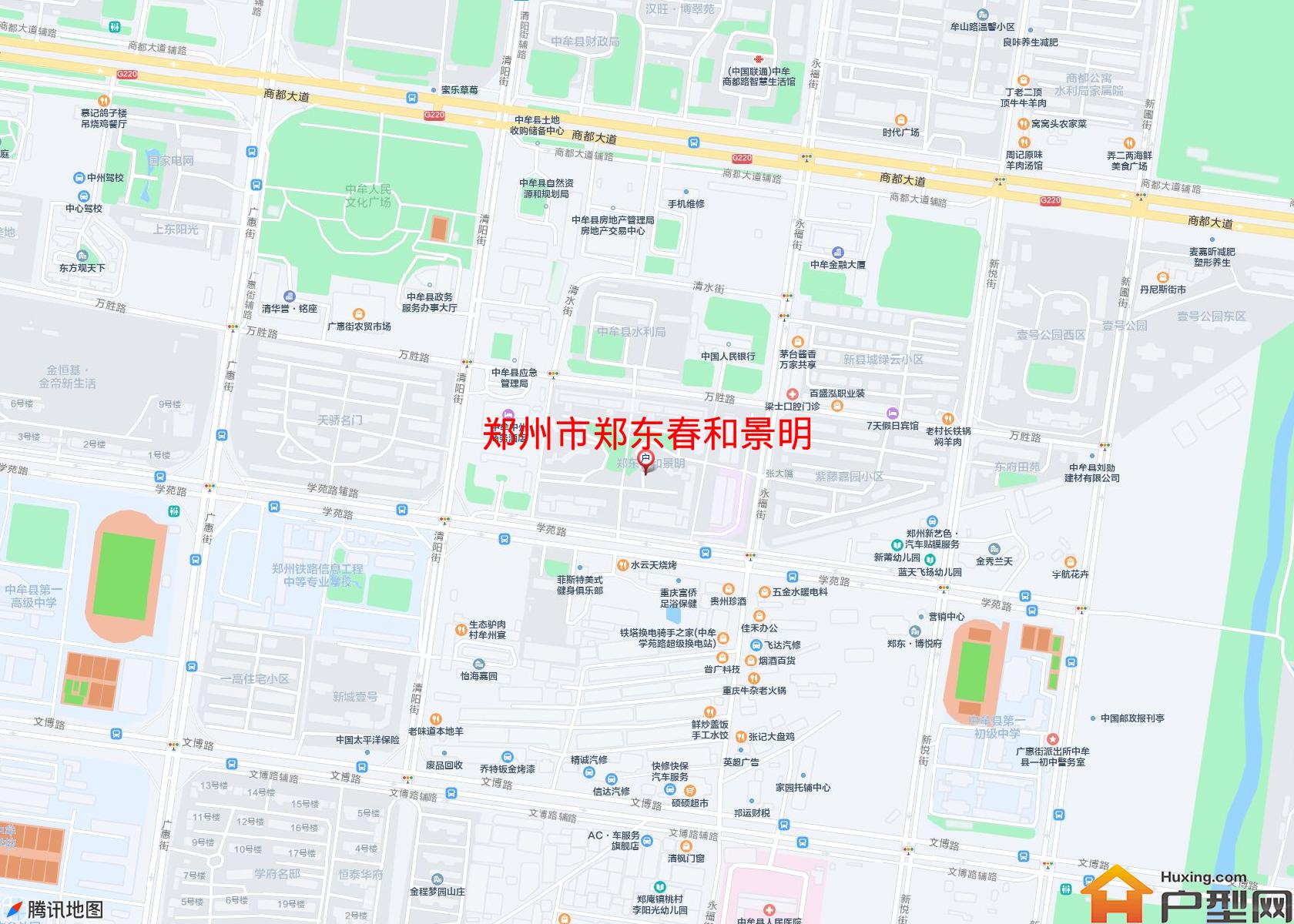 郑东春和景明小区 - 户型网
