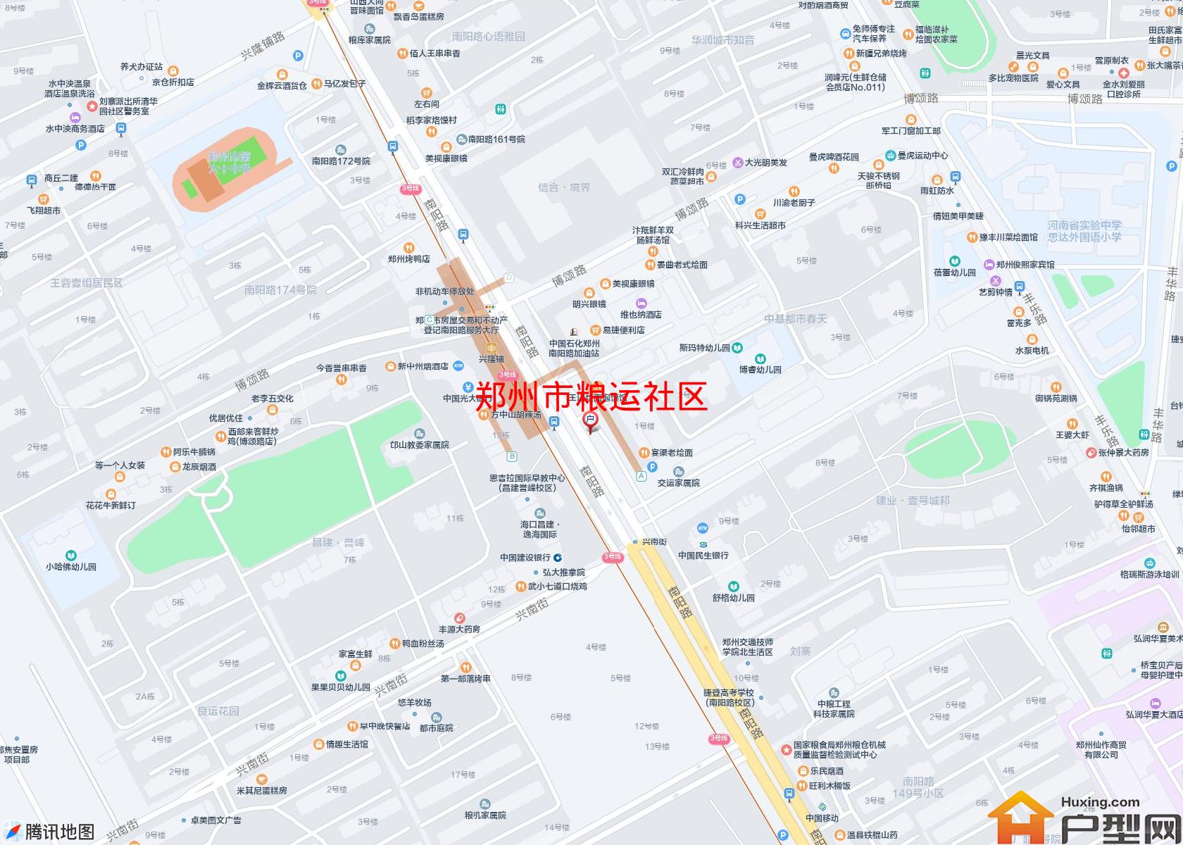 粮运社区小区 - 户型网
