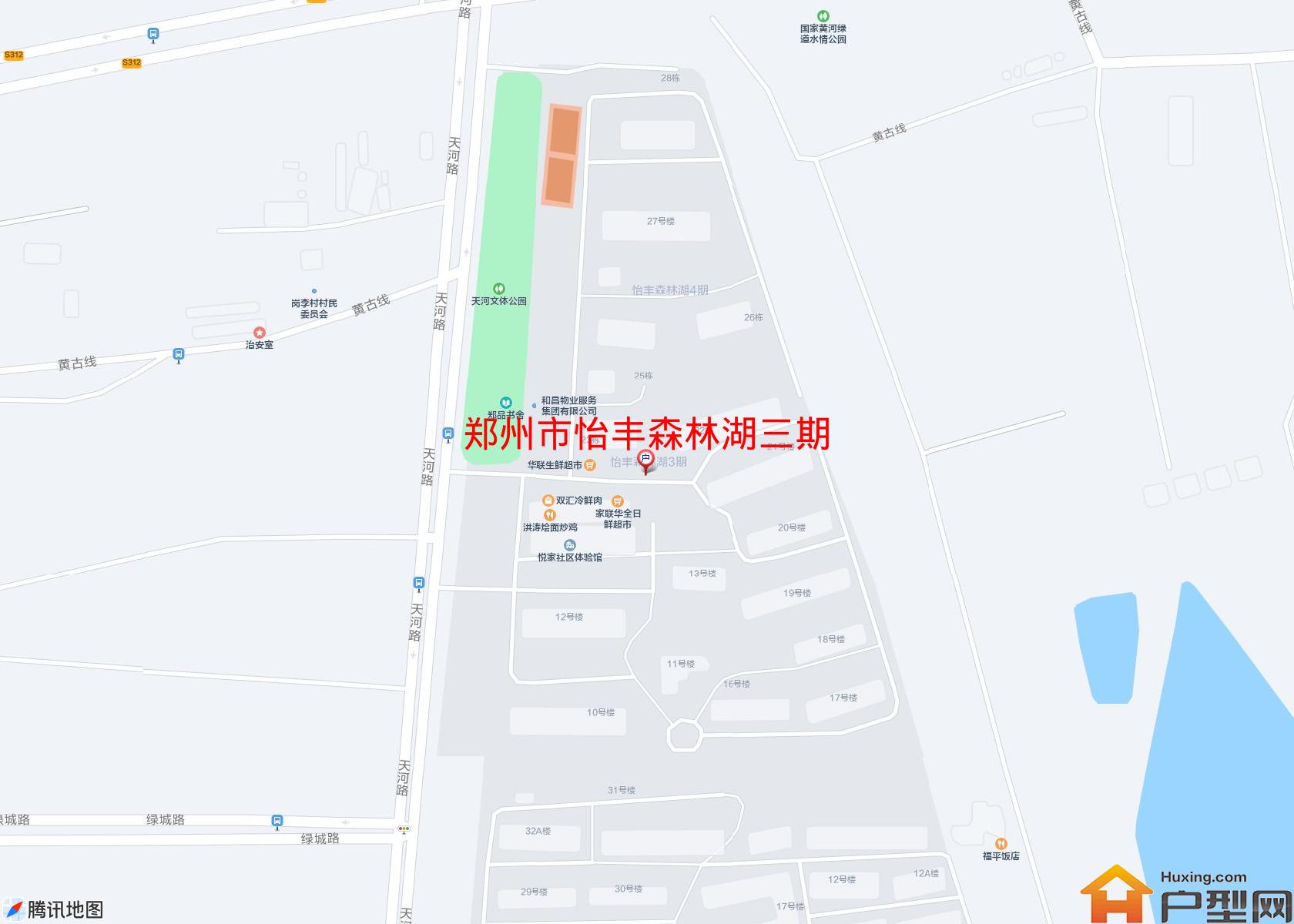 怡丰森林湖三期小区 - 户型网