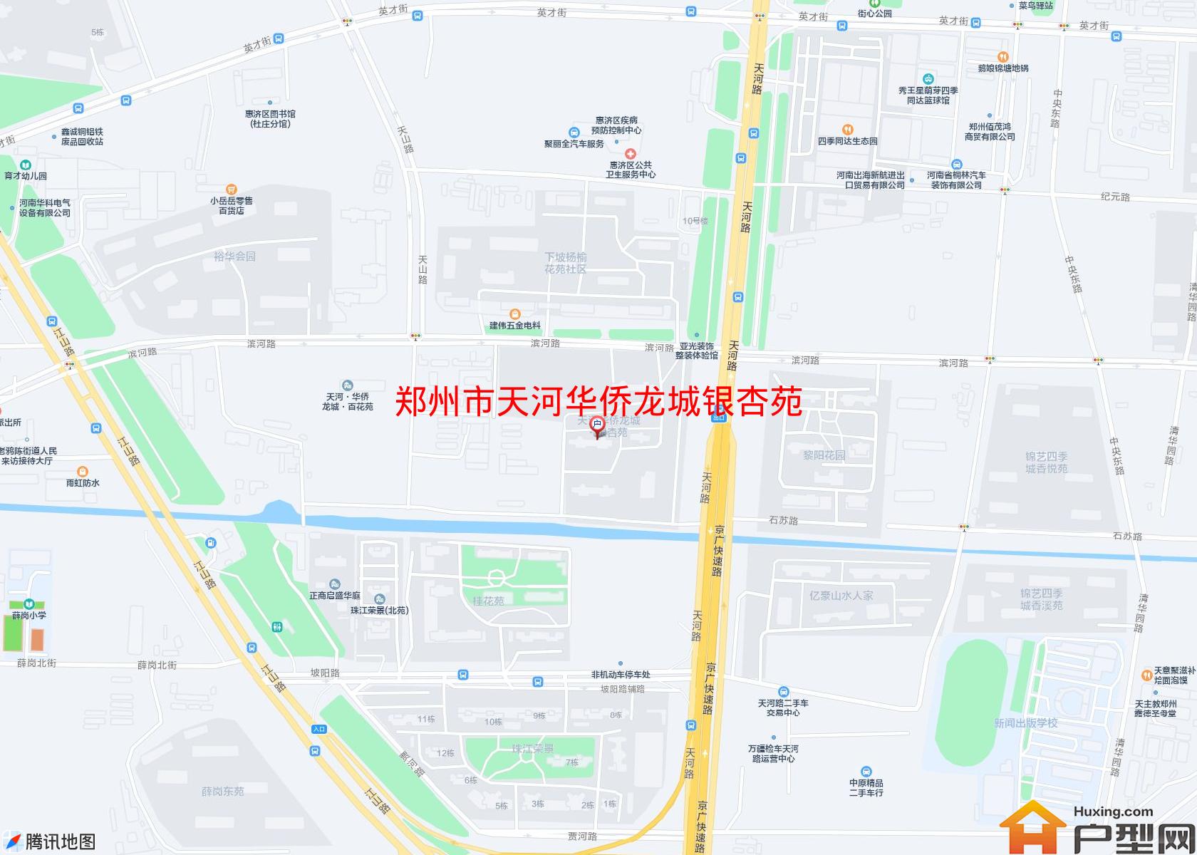 天河华侨龙城银杏苑小区 - 户型网