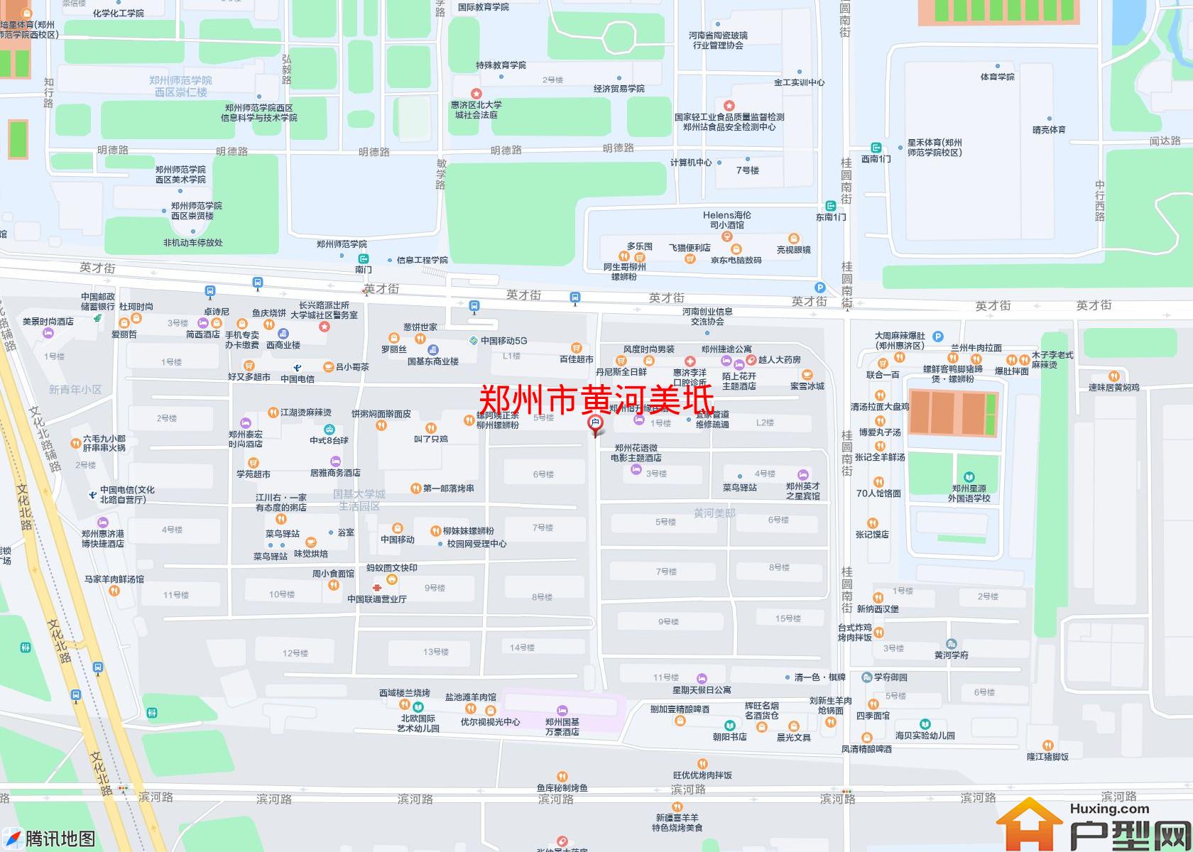 黄河美坻小区 - 户型网