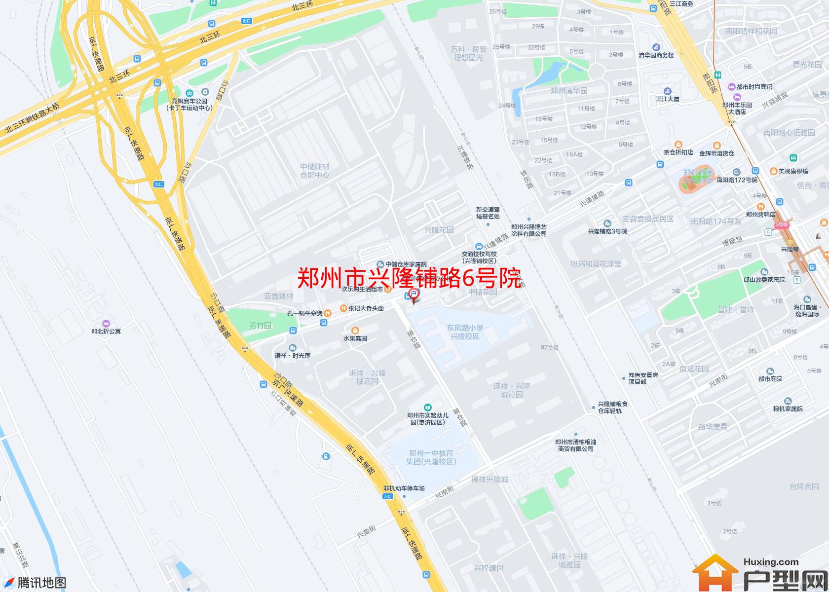 兴隆铺路6号院小区 - 户型网