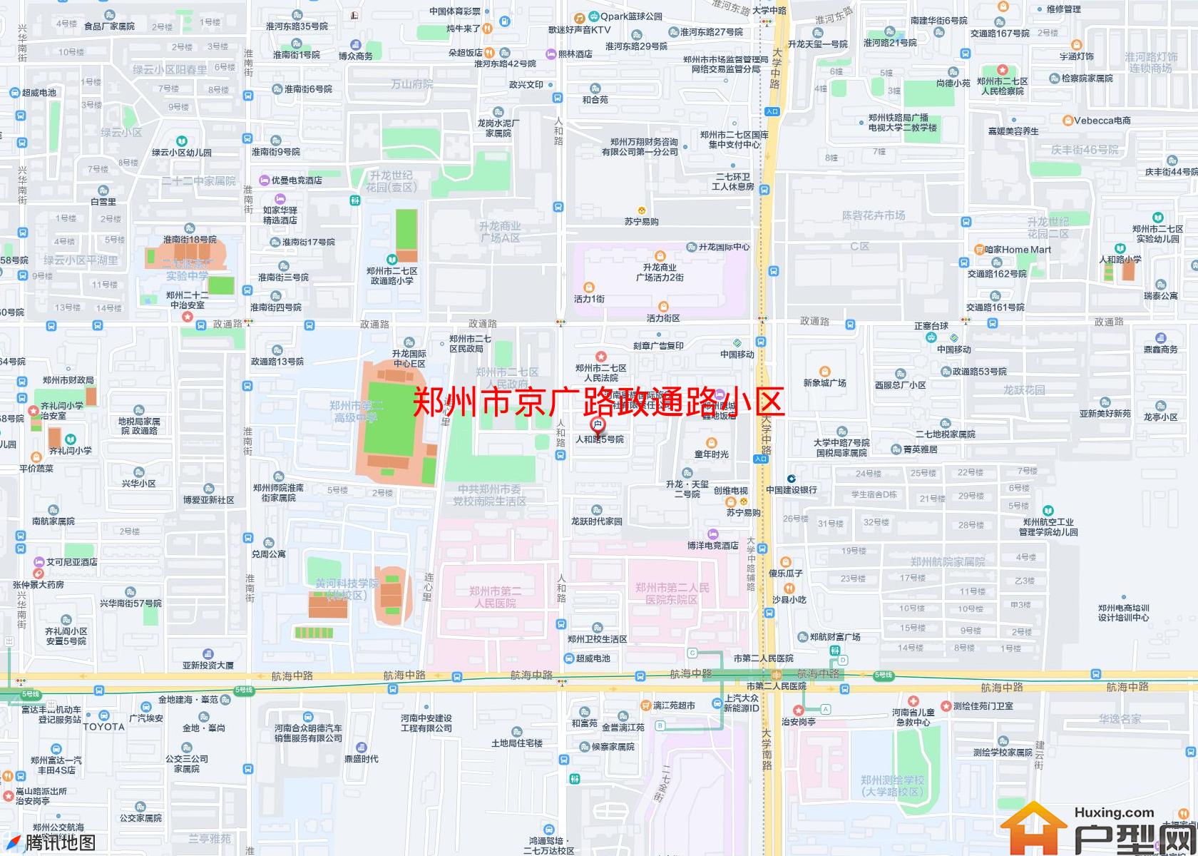 京广路政通路小区小区 - 户型网