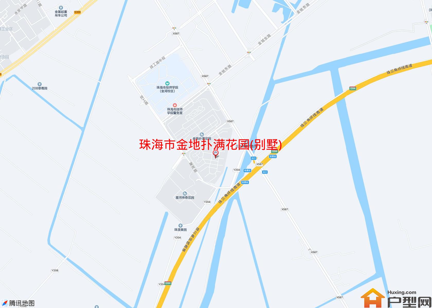 金地扑满花园(别墅)小区 - 户型网