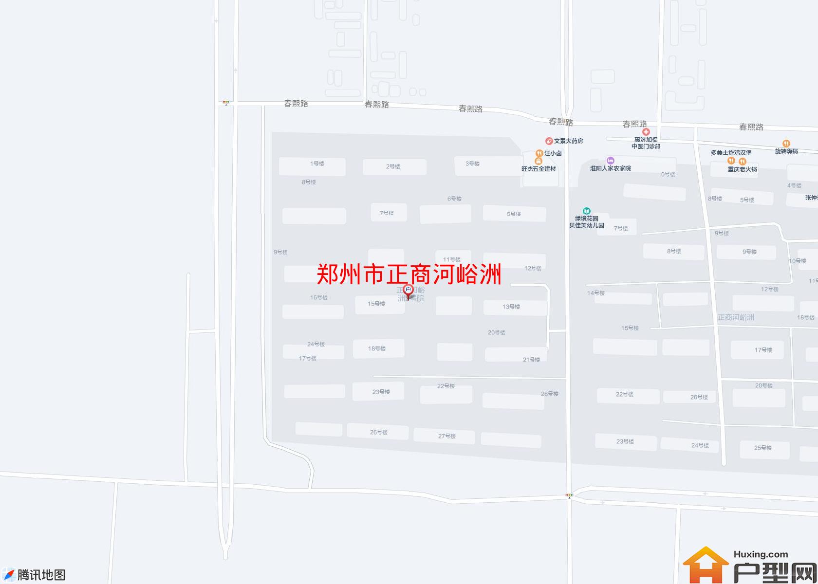 正商河峪洲小区 - 户型网