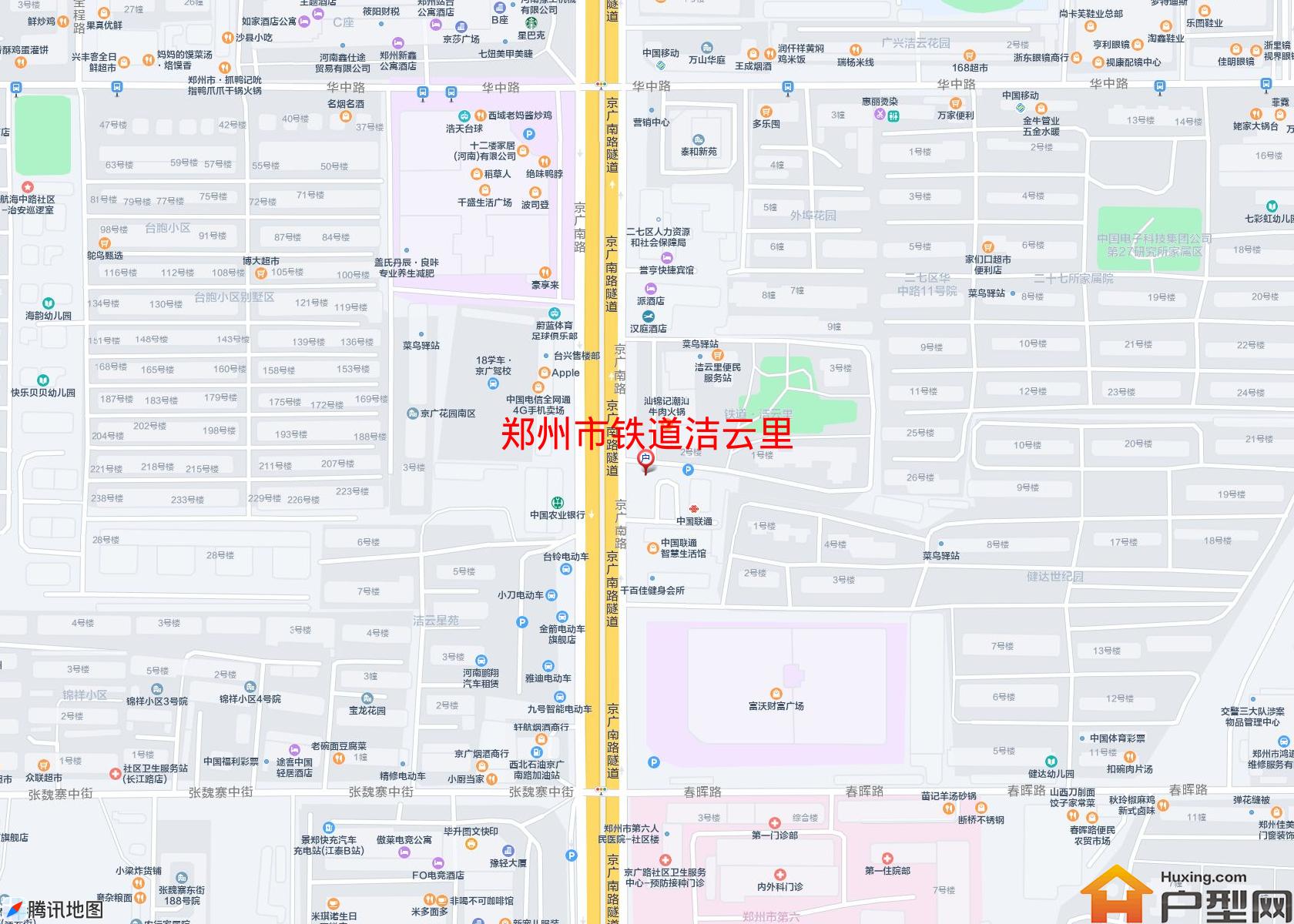 铁道洁云里小区 - 户型网 铁道洁云里小区 - 户型网