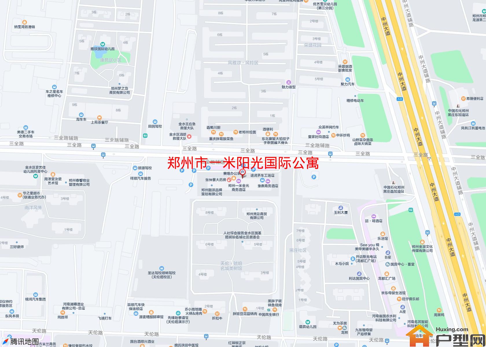 一米阳光国际公寓小区 - 户型网