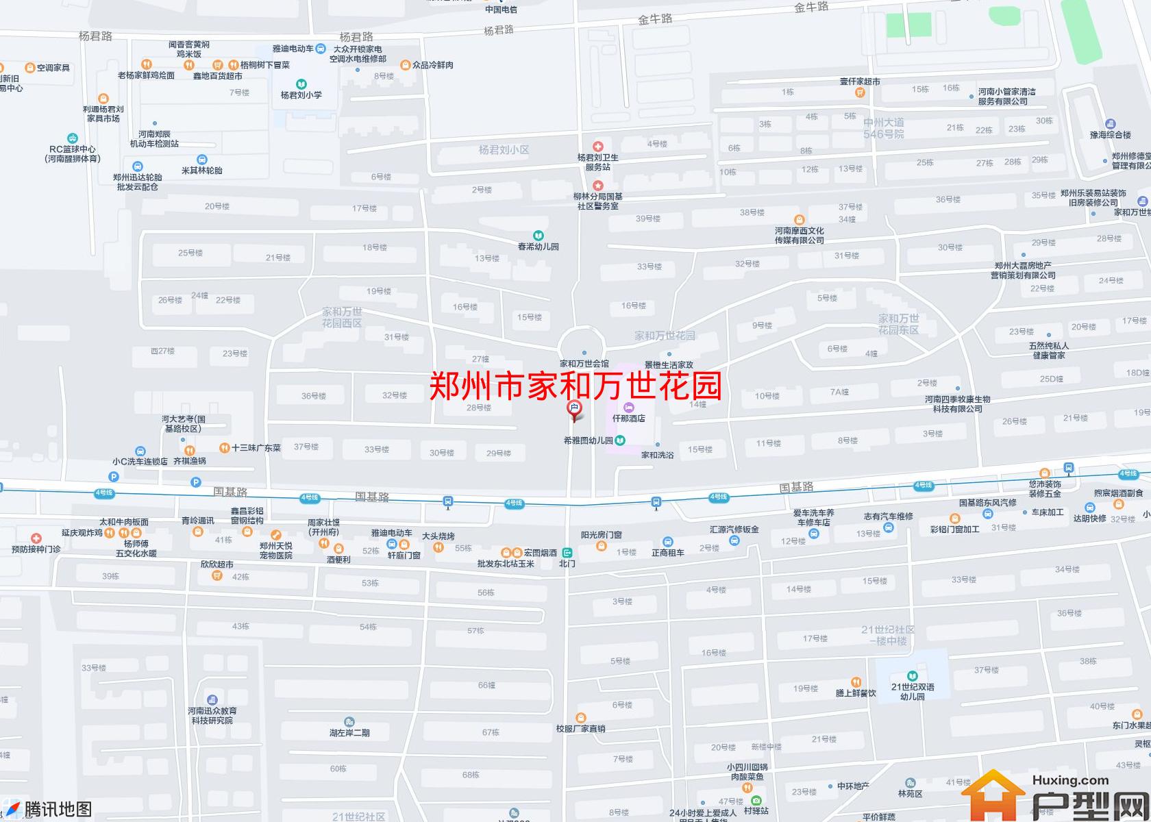 家和万世花园小区 - 户型网