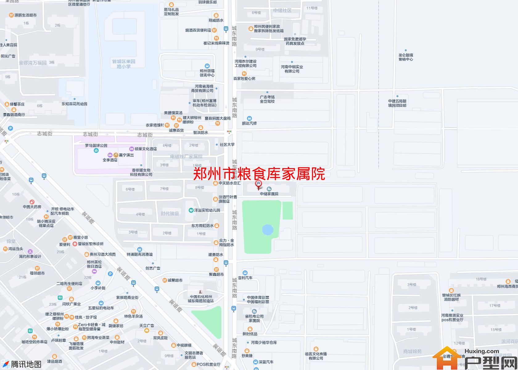 粮食库家属院小区 - 户型网