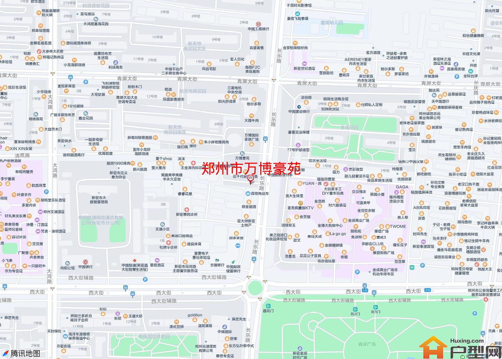 万博豪苑小区 - 户型网